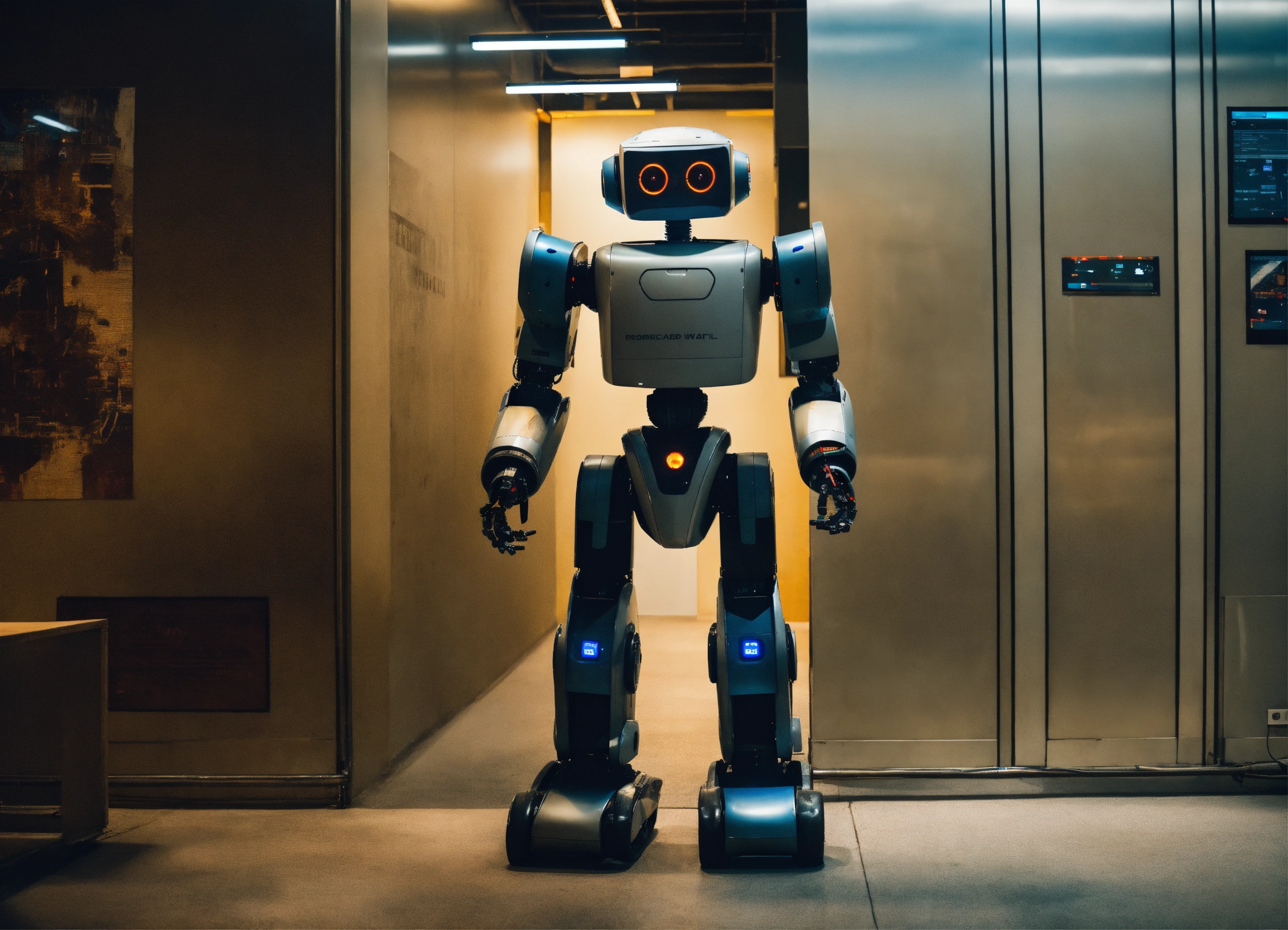 Lexica - A robot stands there and shows you how to participate
