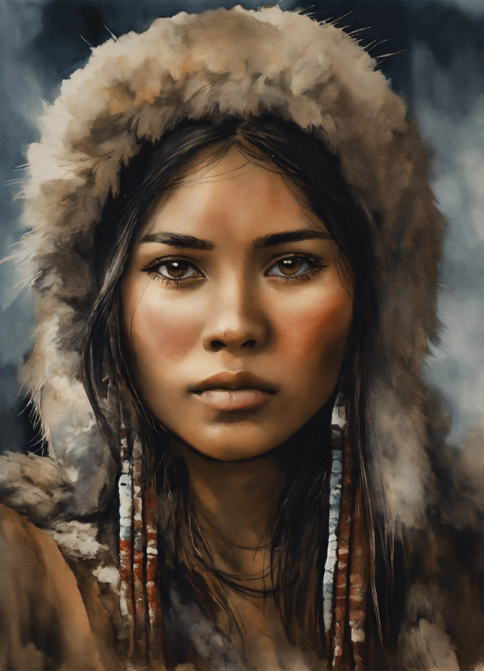 Lexica - Illustration by Tom Björklund of a Siberian 