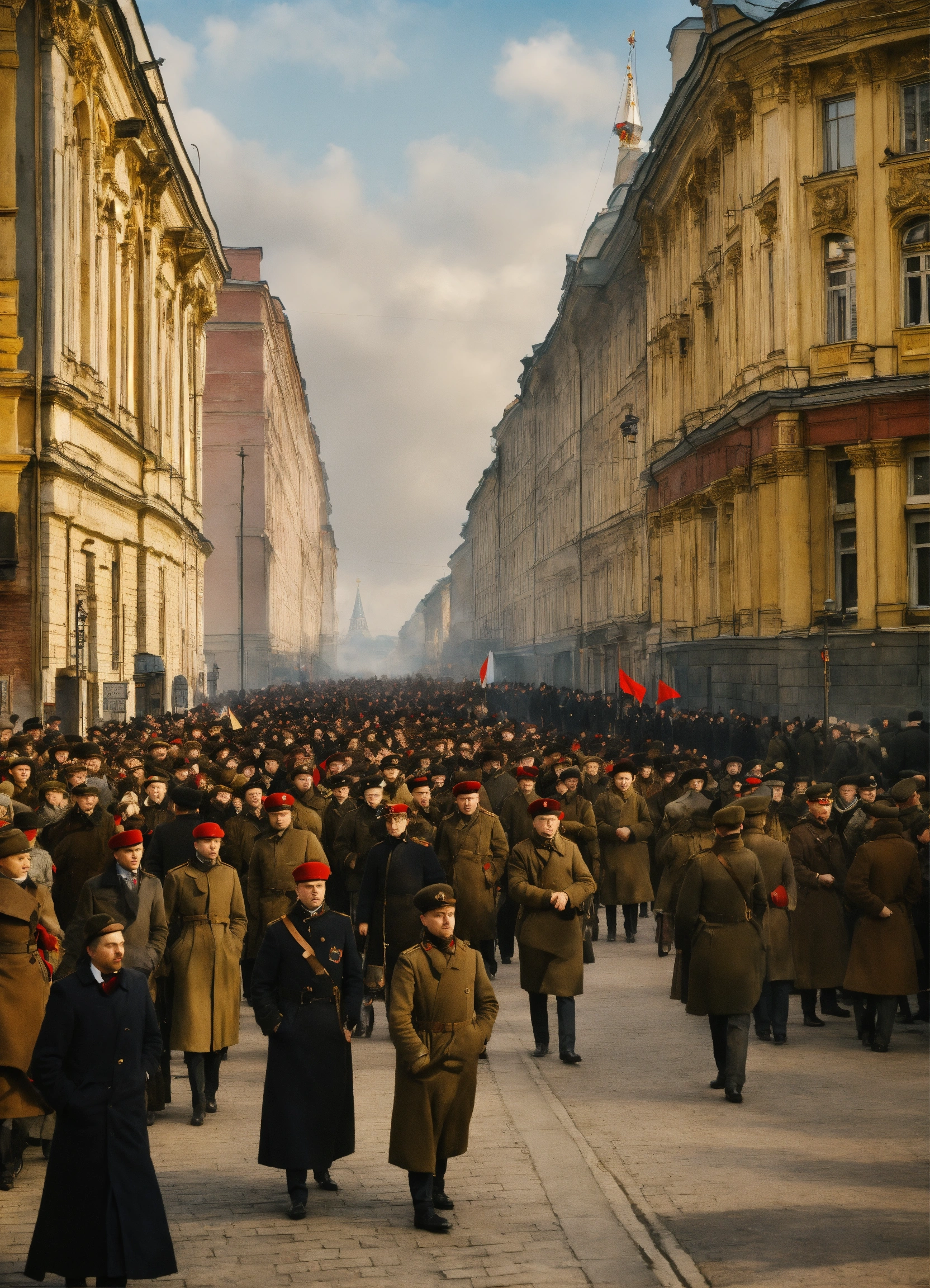 Lexica - Russian revolution people street