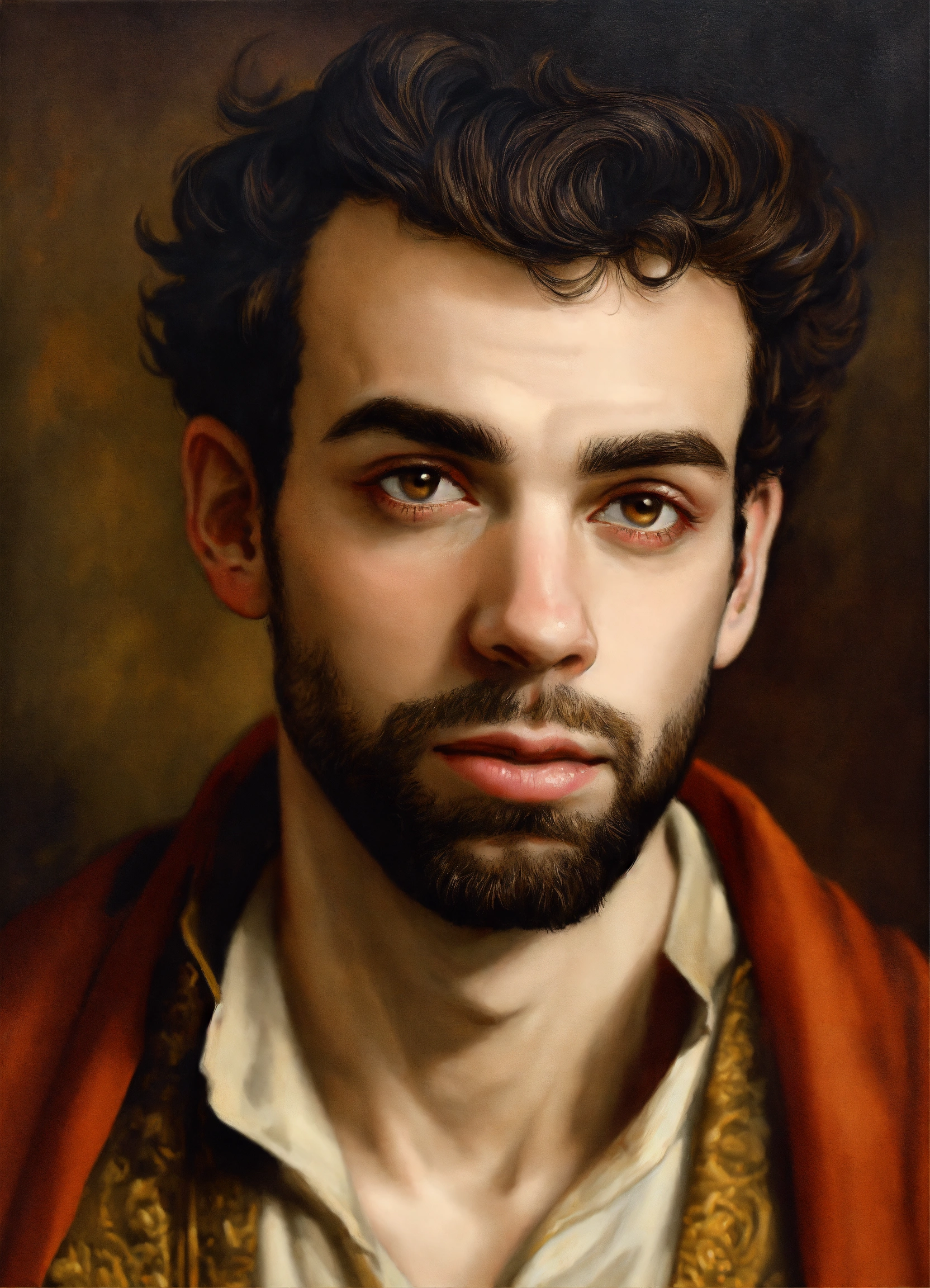 Lexica Renaissance Painting Of Jay Baruchel Clean Shaven