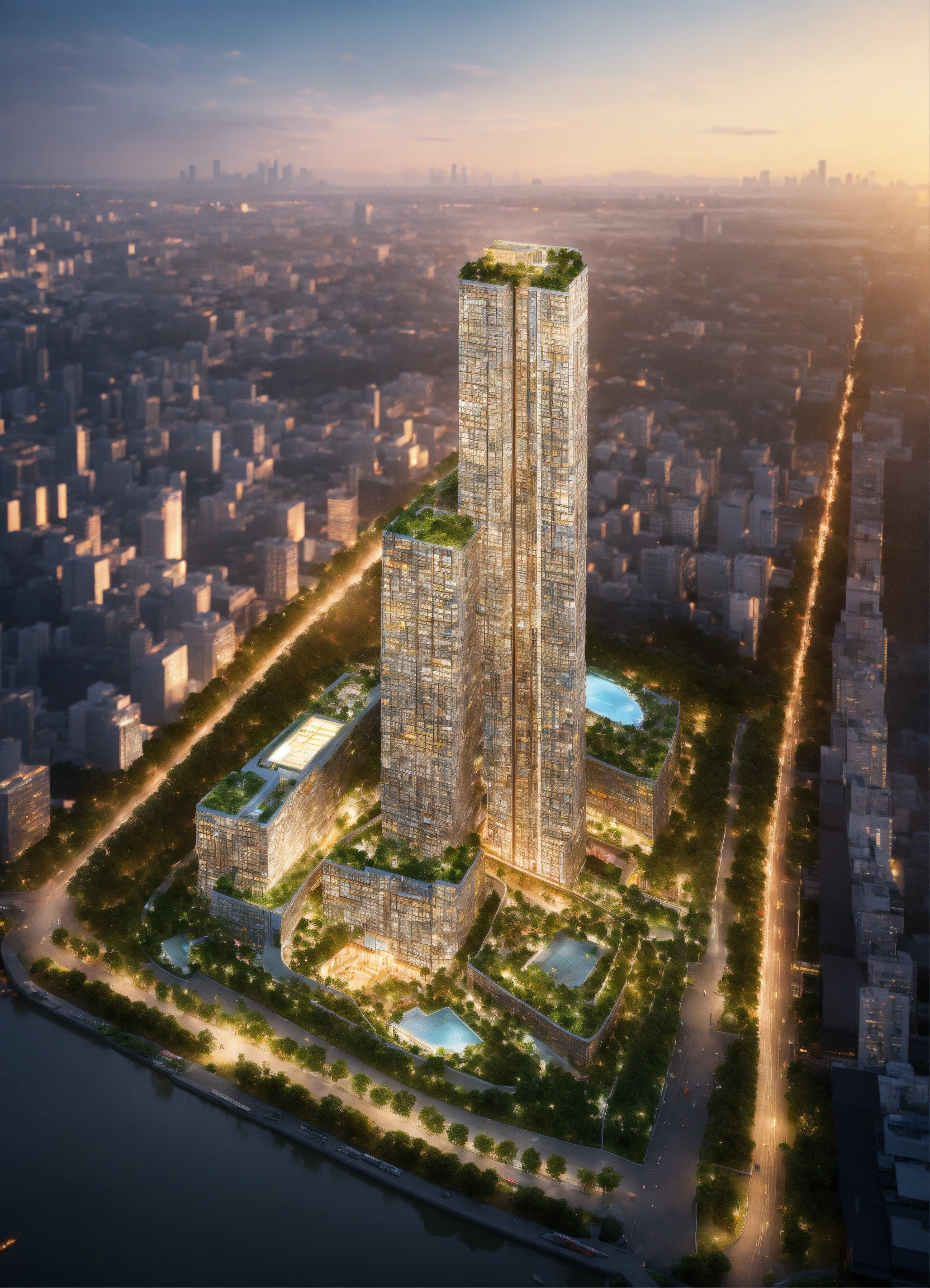 Lexica - Imagine a vision of Ho Chi Minh city in 2050 where the ...