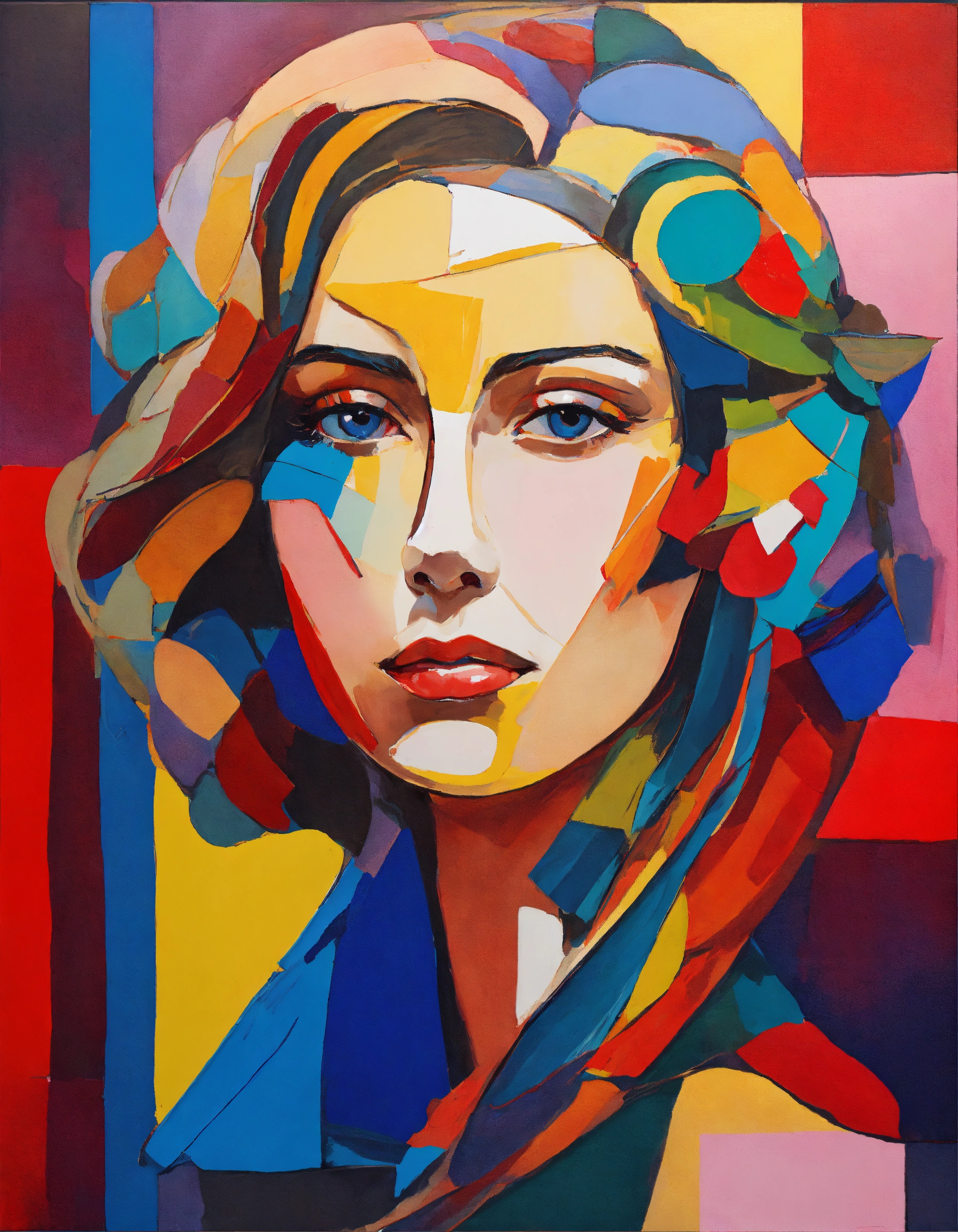 Lexica - Create a captivating and abstract-style portrait or PFP ...
