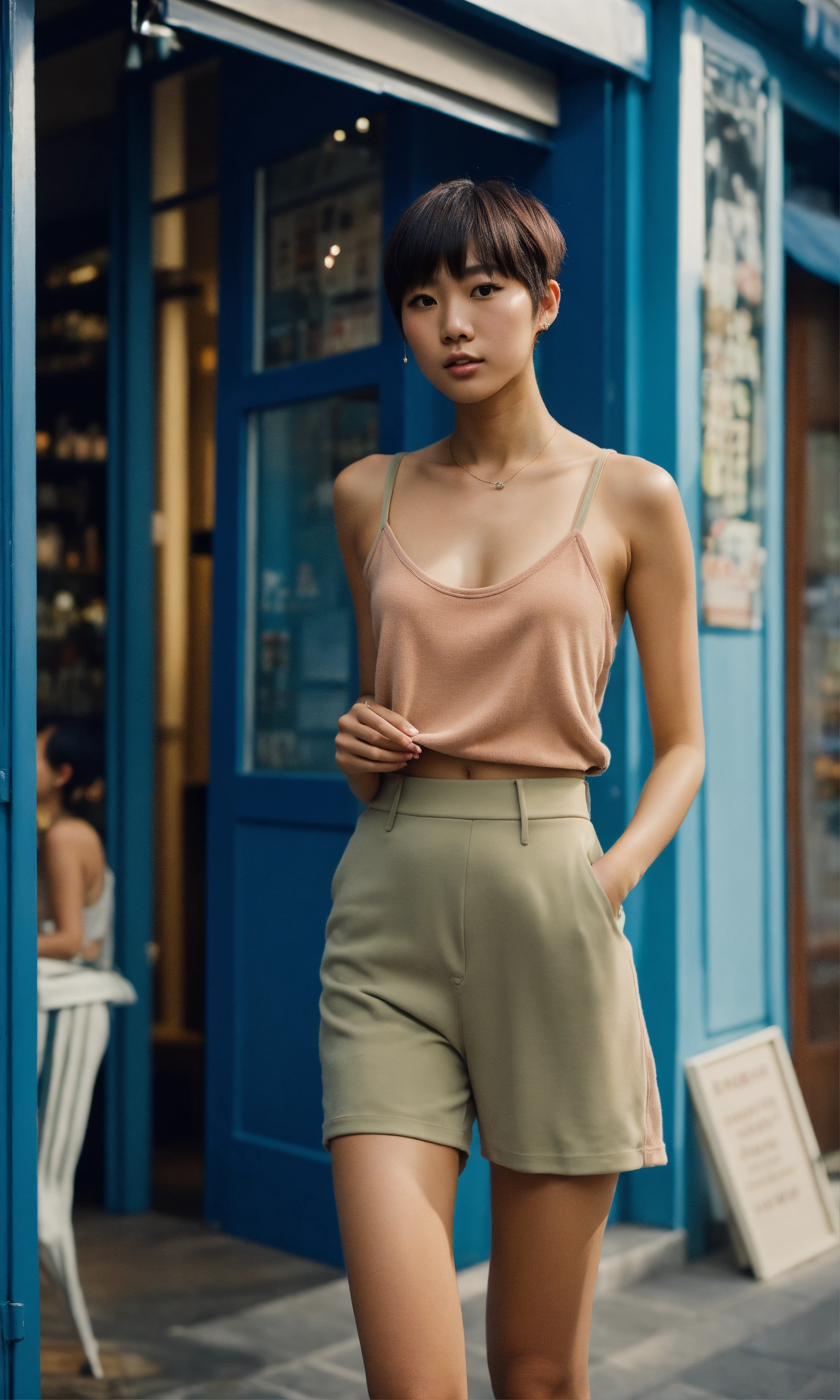 Lexica - 8k full body shot portrait of an extremely attractive and cute ...