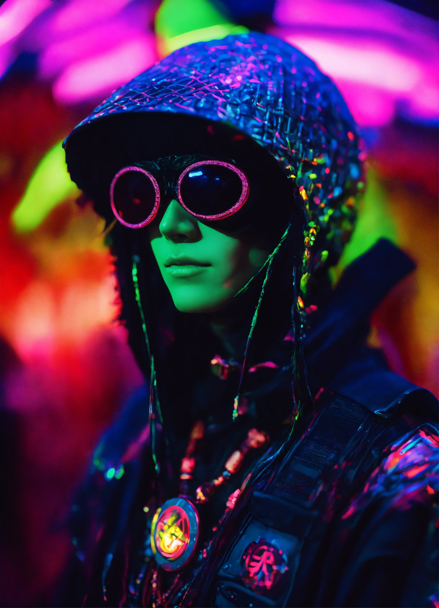 Lexica - Photorealistic 3D portrait Ninja Space Alien in Colorado ...