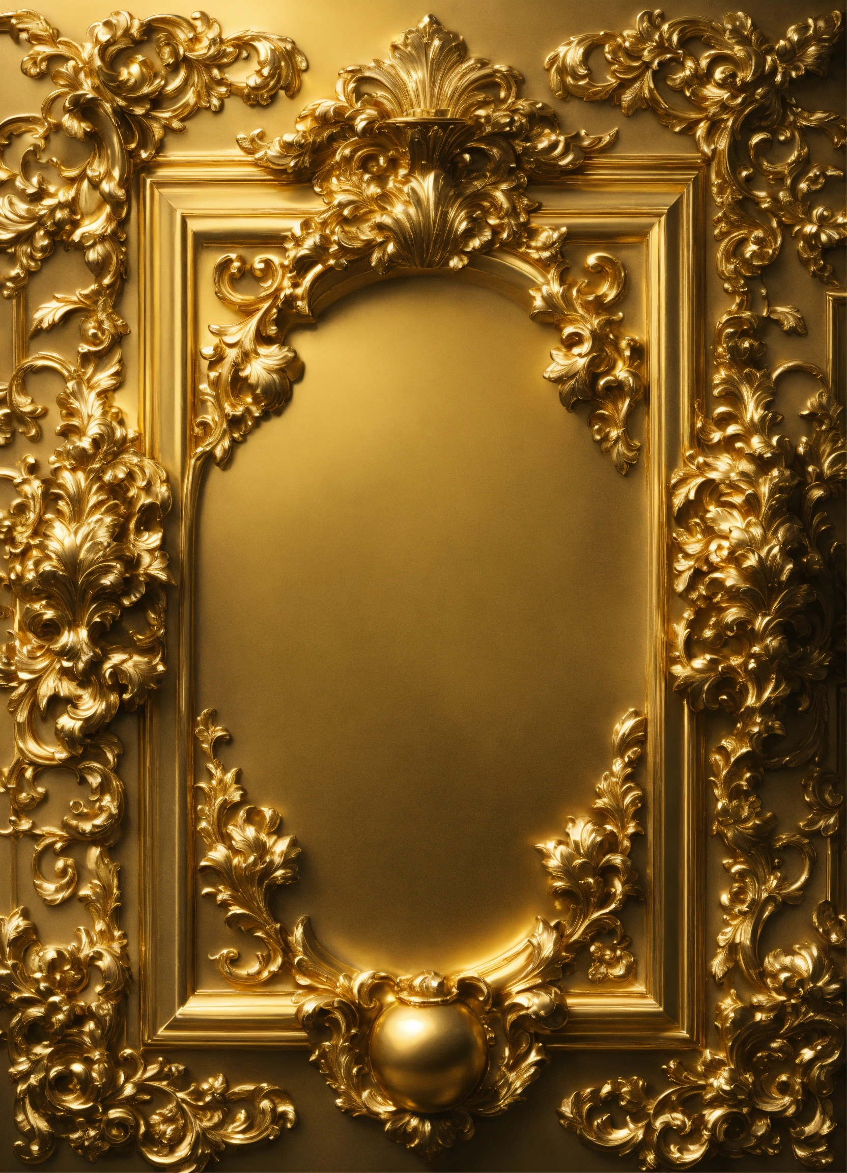 Lexica - G-o-d s-a-v-e t-h-e q-u-e-e-n, in shiny gold, rococo style ...