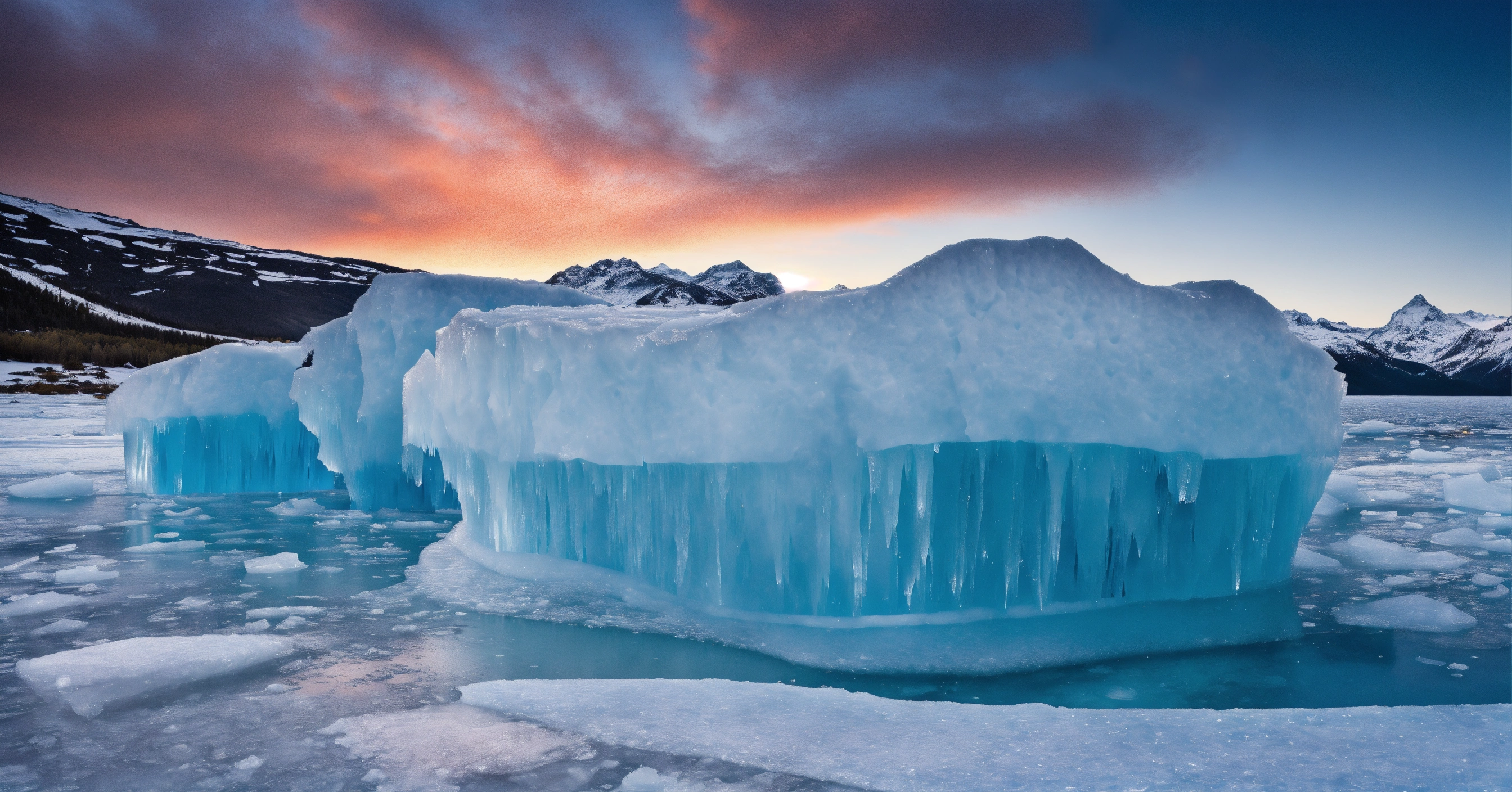 Lexica - Money hidden under ice, ice rocks, money in ice, money frozen,