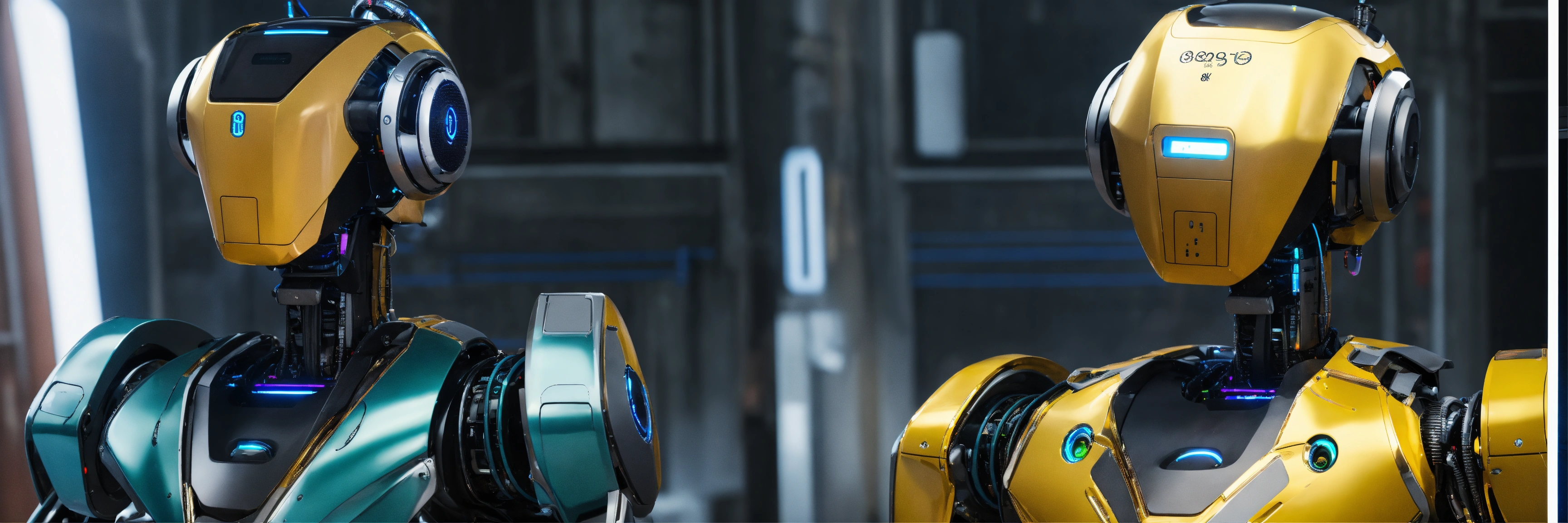 Lexica - 8K, generate a robot that combines biometric knowledge ...
