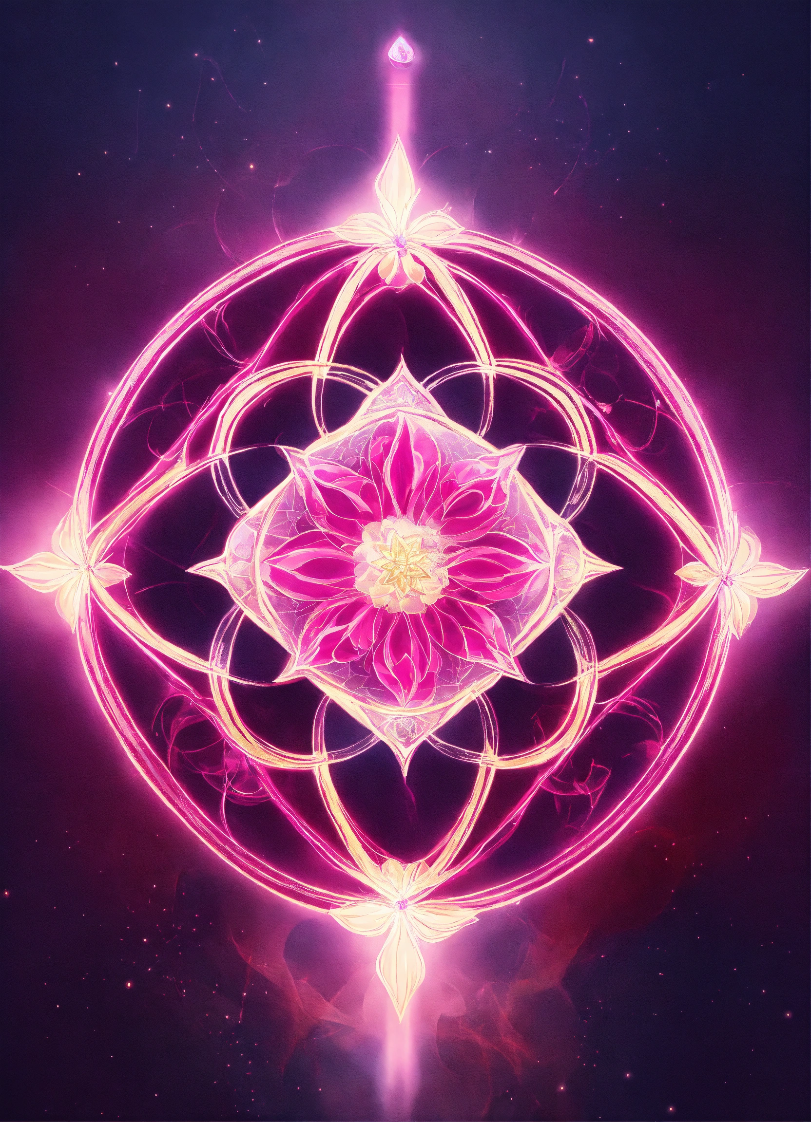 Lexica - Fleur de Fuchsia symbole spirituel, ADN, connected to other ...