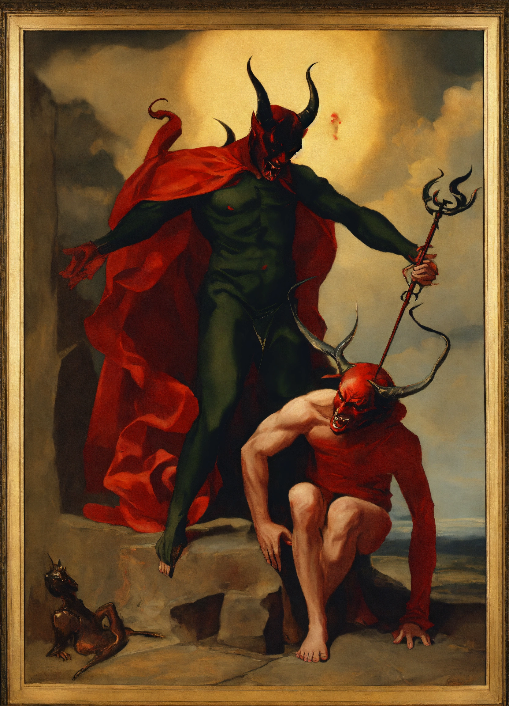 Lexica - Devil taking a human soul