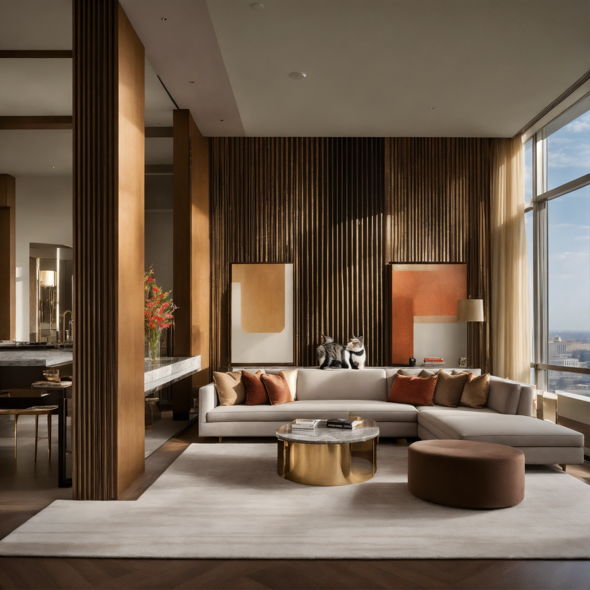 Lexica - Interior design, minimalist, design, high-rise, Washington DC ...
