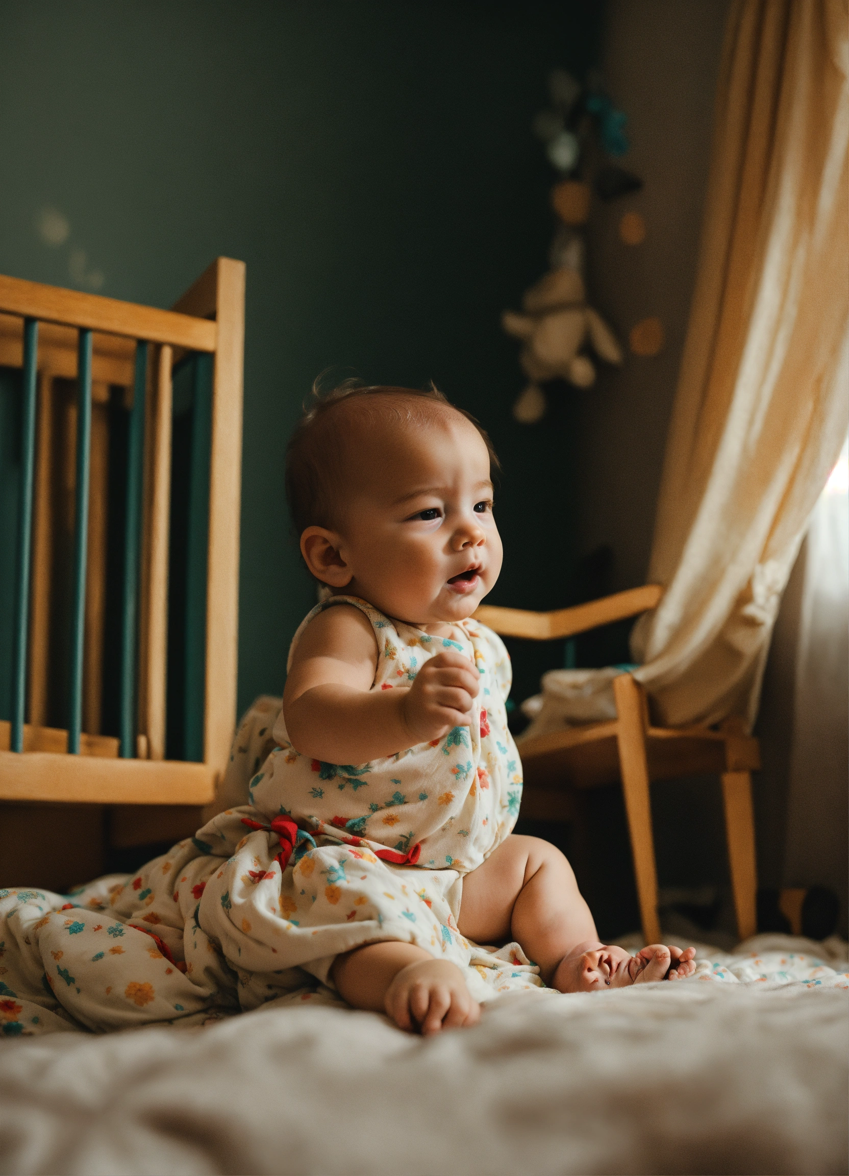 Lexica The baby fell from the bed