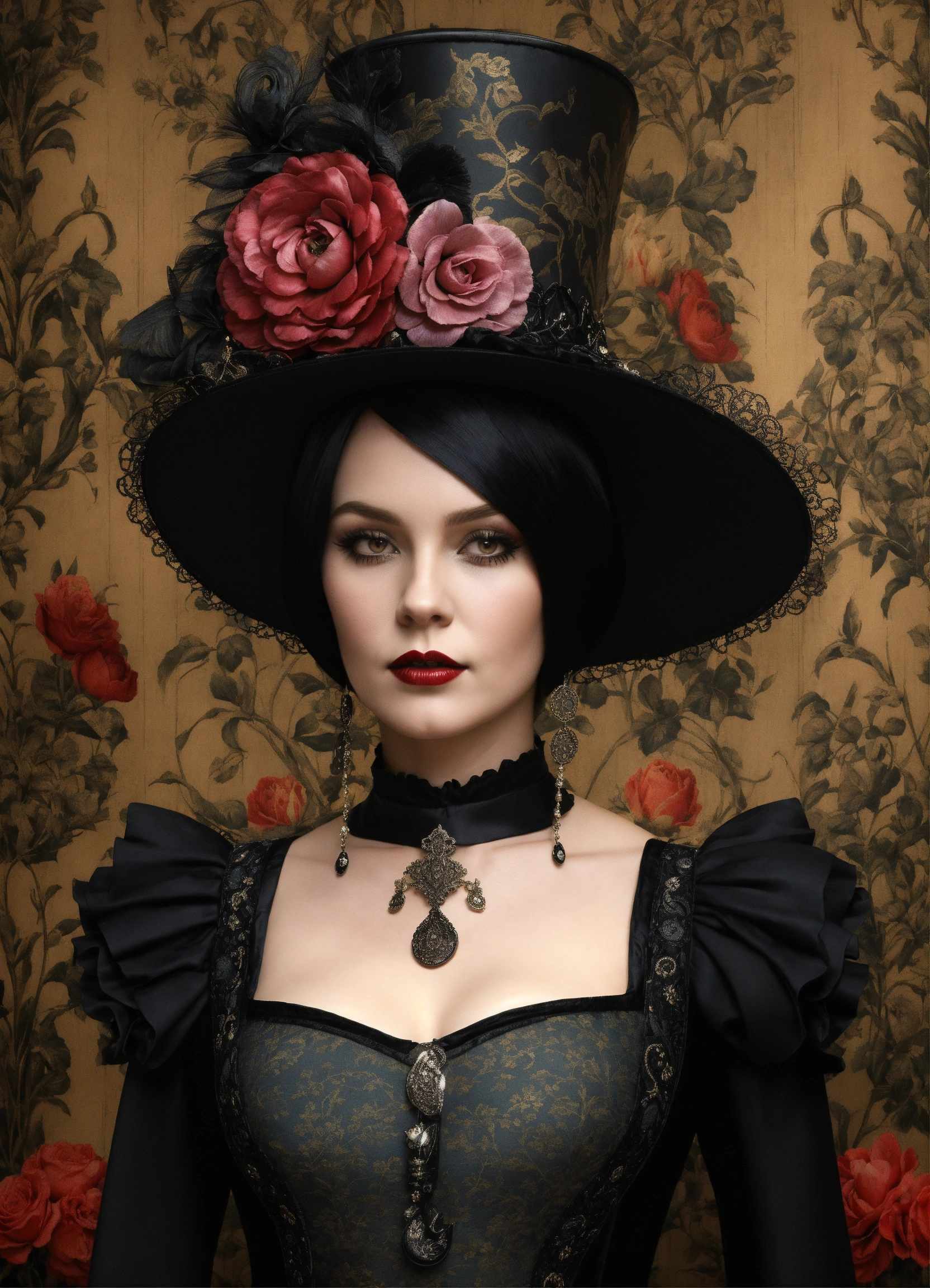Lexica - Elaborate Gothic Wednesday Adams queen of spades aged 39 years ...