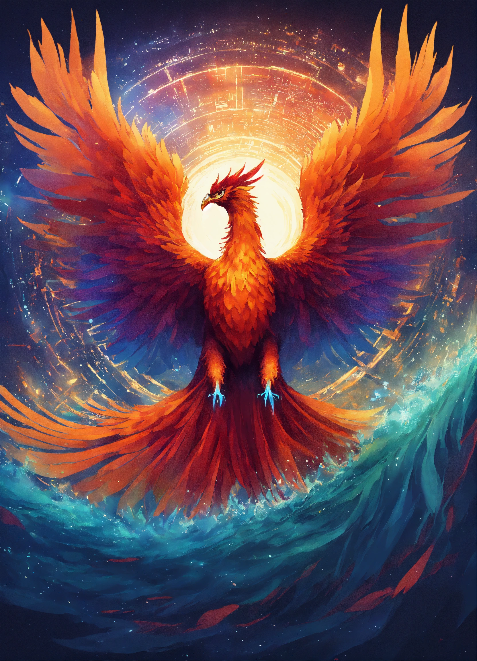 Lexica - Create an image that symbolizes the rebirth of data science ...