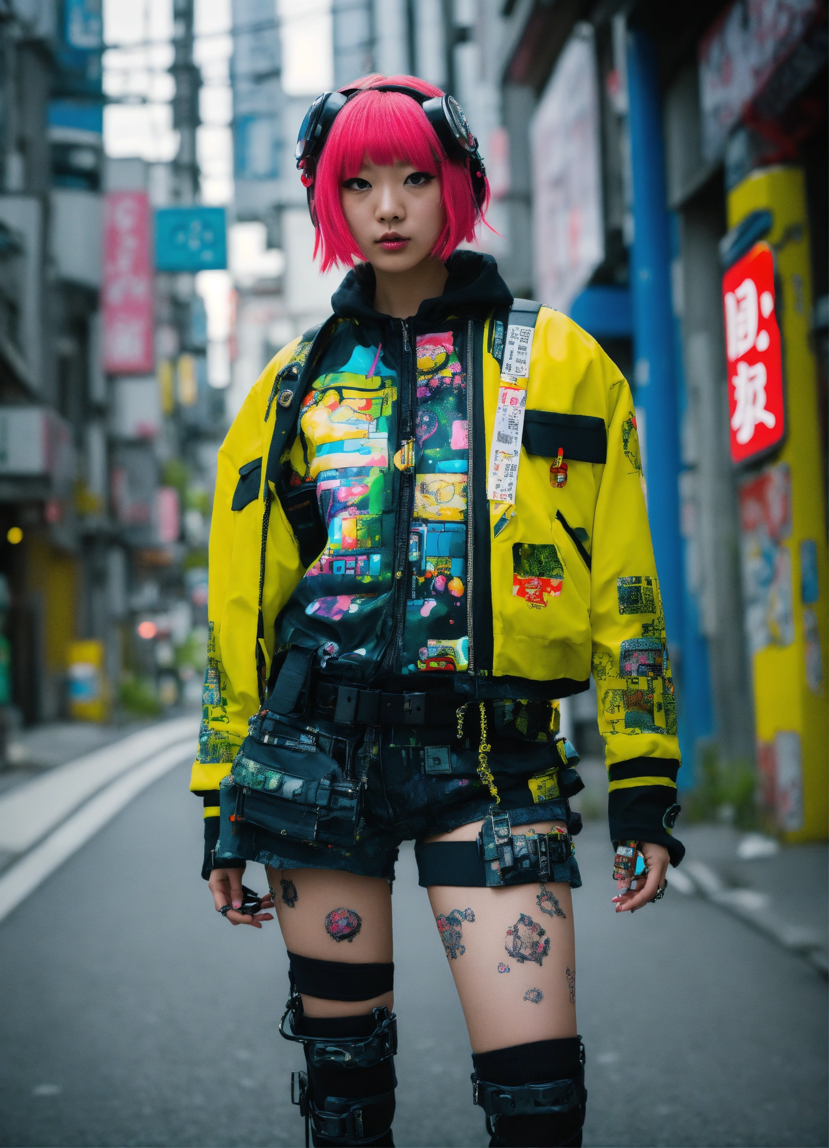 Lexica - Photorealistic Tokyo kawaii Street Fashion Shoot of Toad as QR ...
