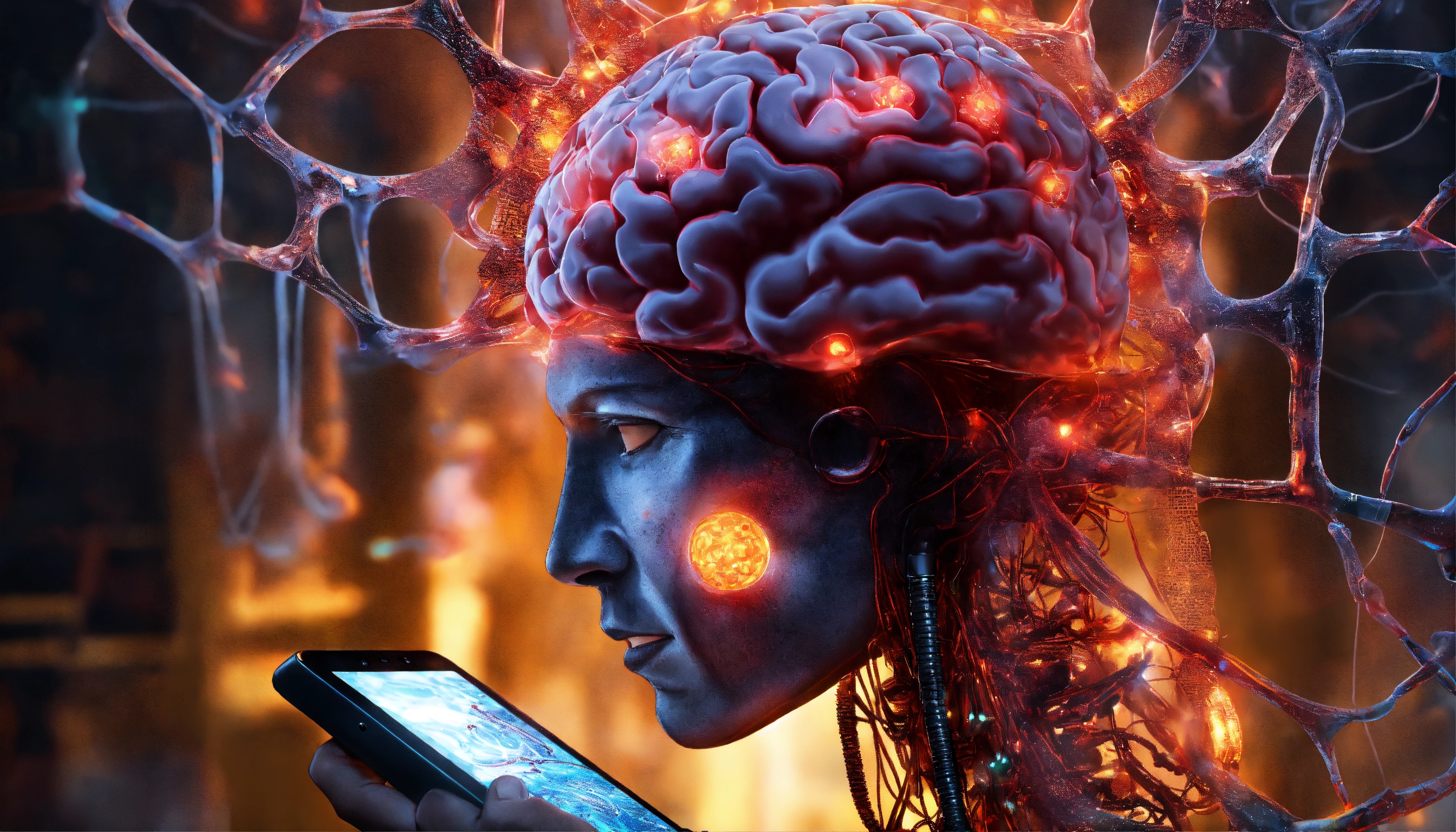 Lexica - An evil demonic biology textbook graphic of a cellphone ...