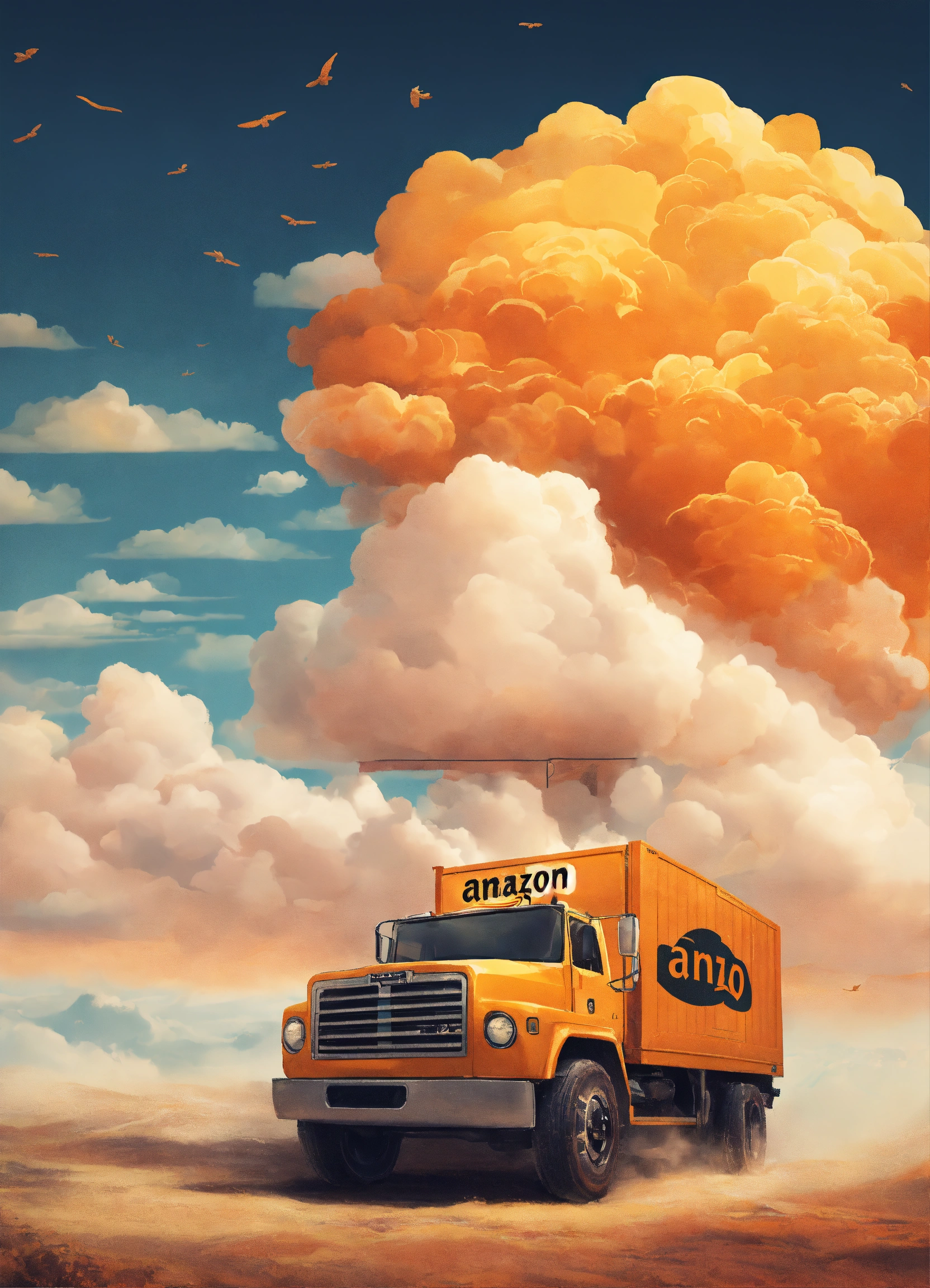 Lexica - Create an image that symbolizes Amazon's rise and dominance in ...