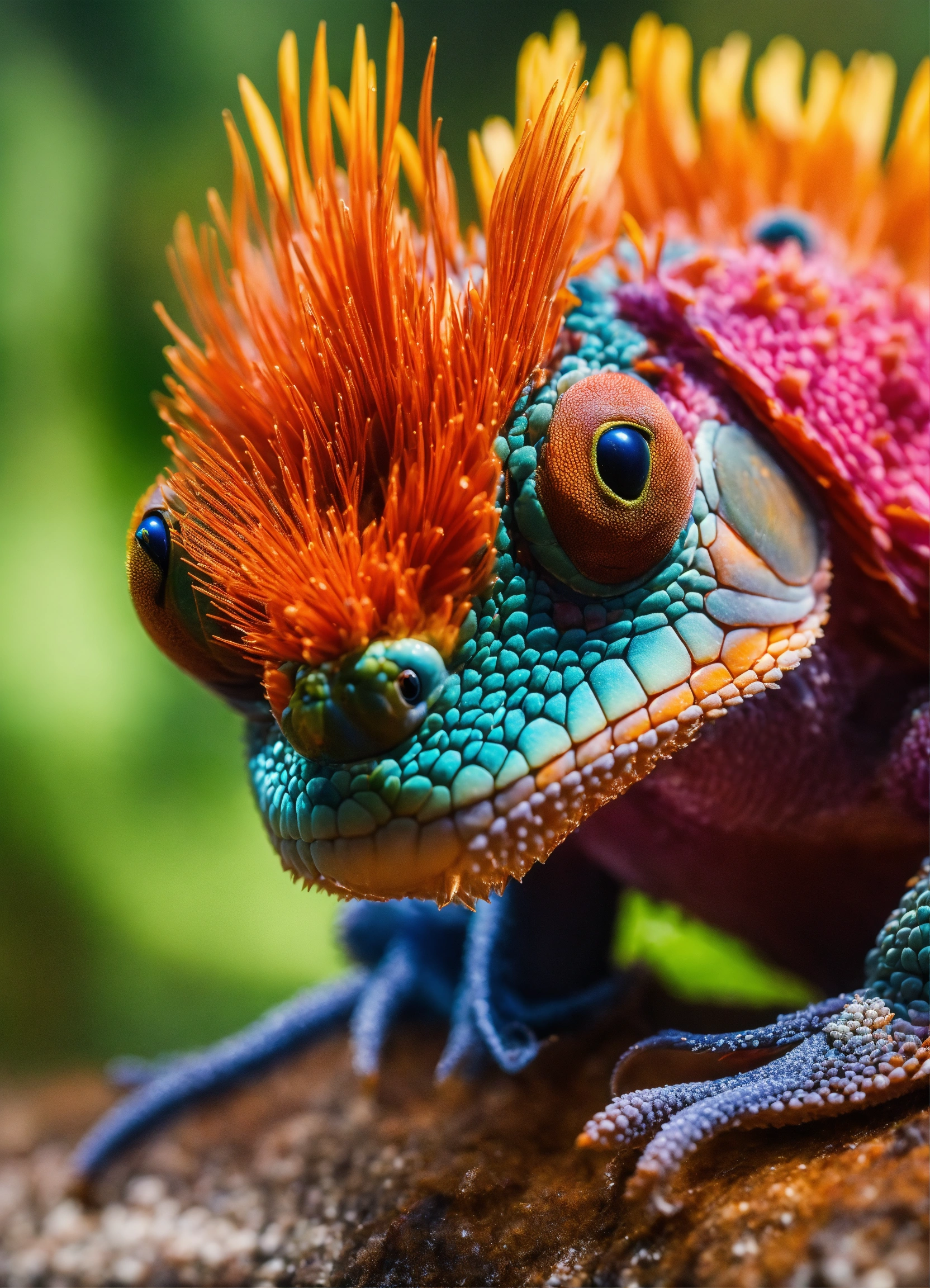 Lexica - Ultra beautiful colorful creatures in a beautiful world ...