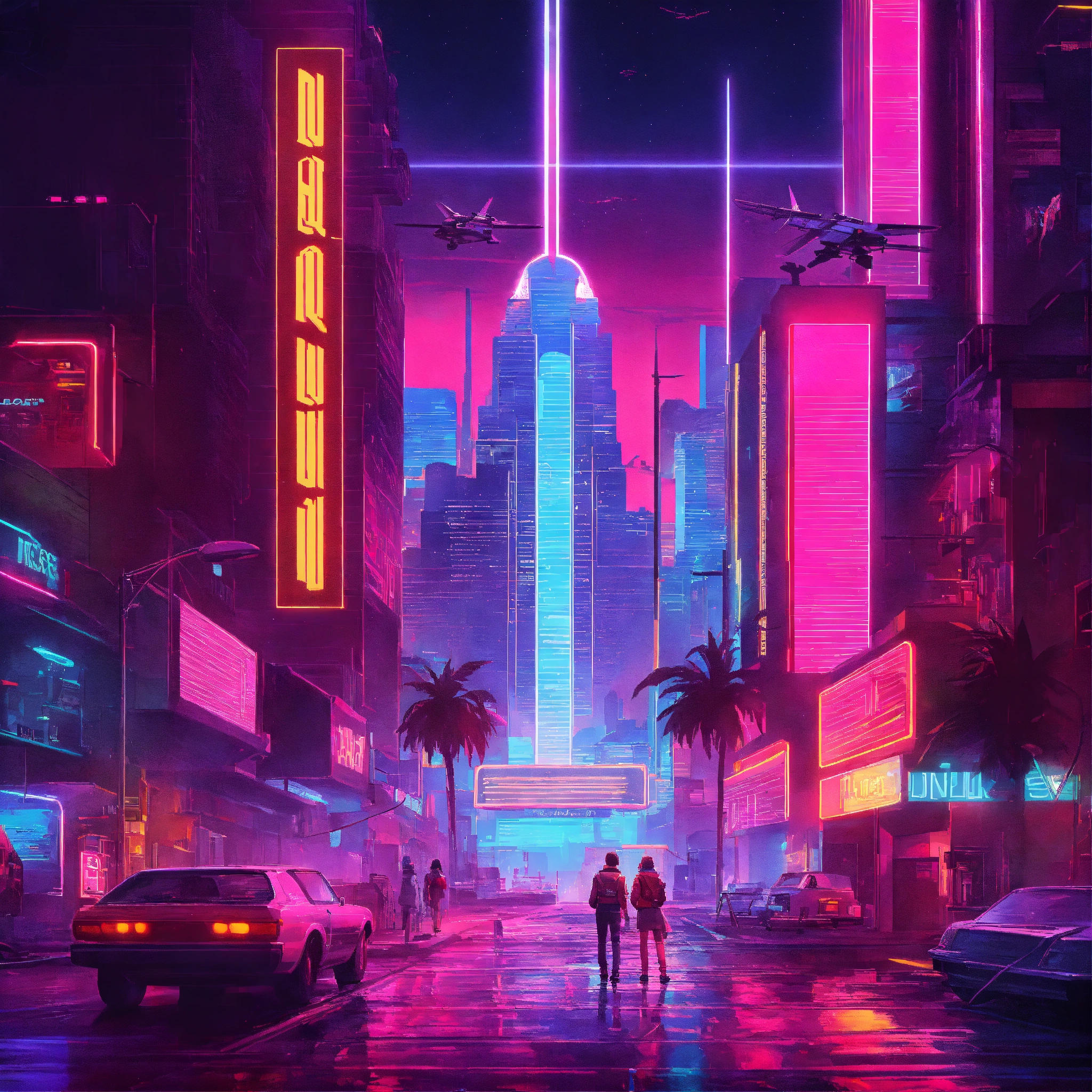 Vintage Synthwave: A Music Video Delight - 5ktlls0