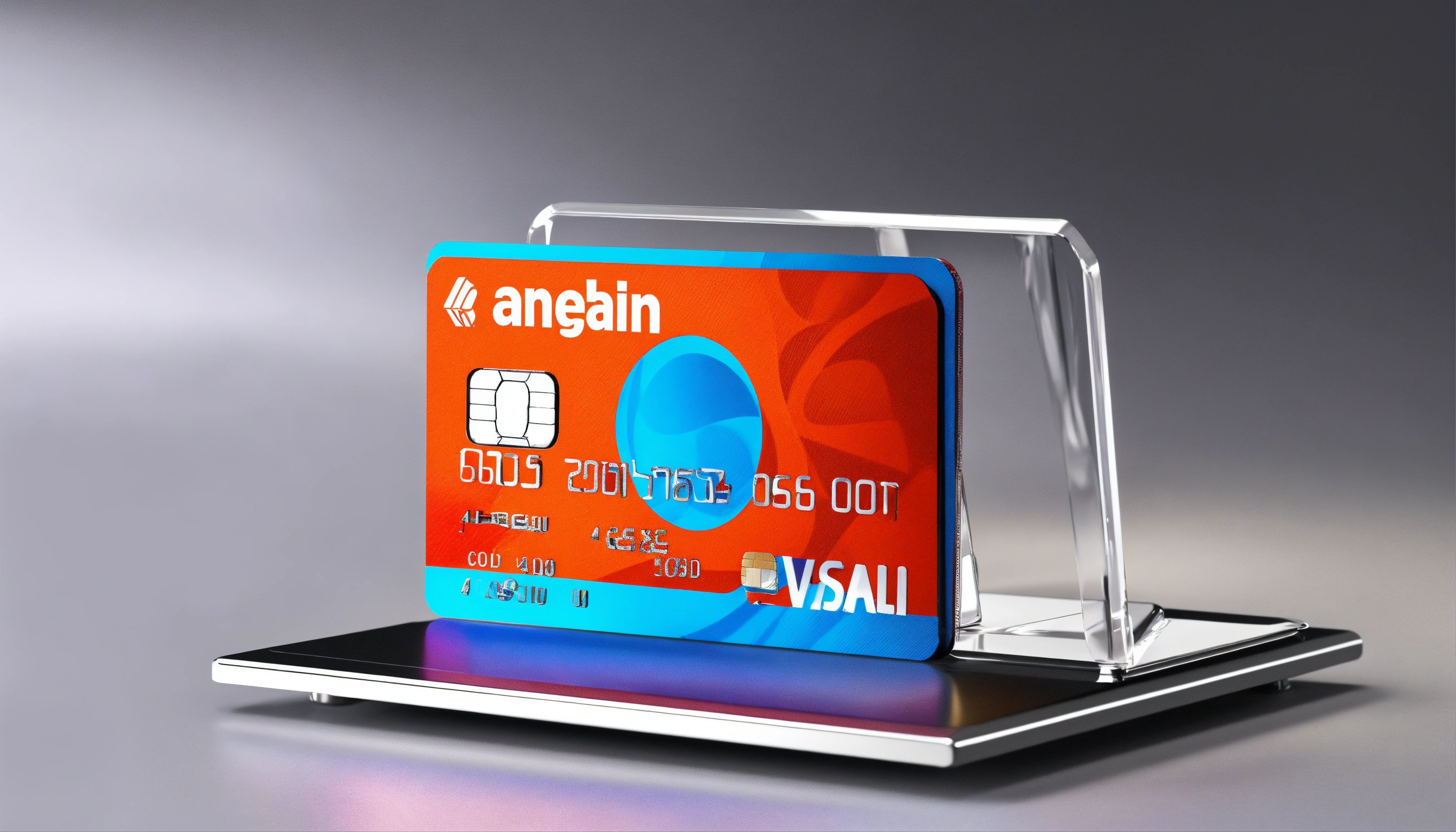 Lexica - A 3D credit card, with a format 8,6 x 5,4 cm, designed ...