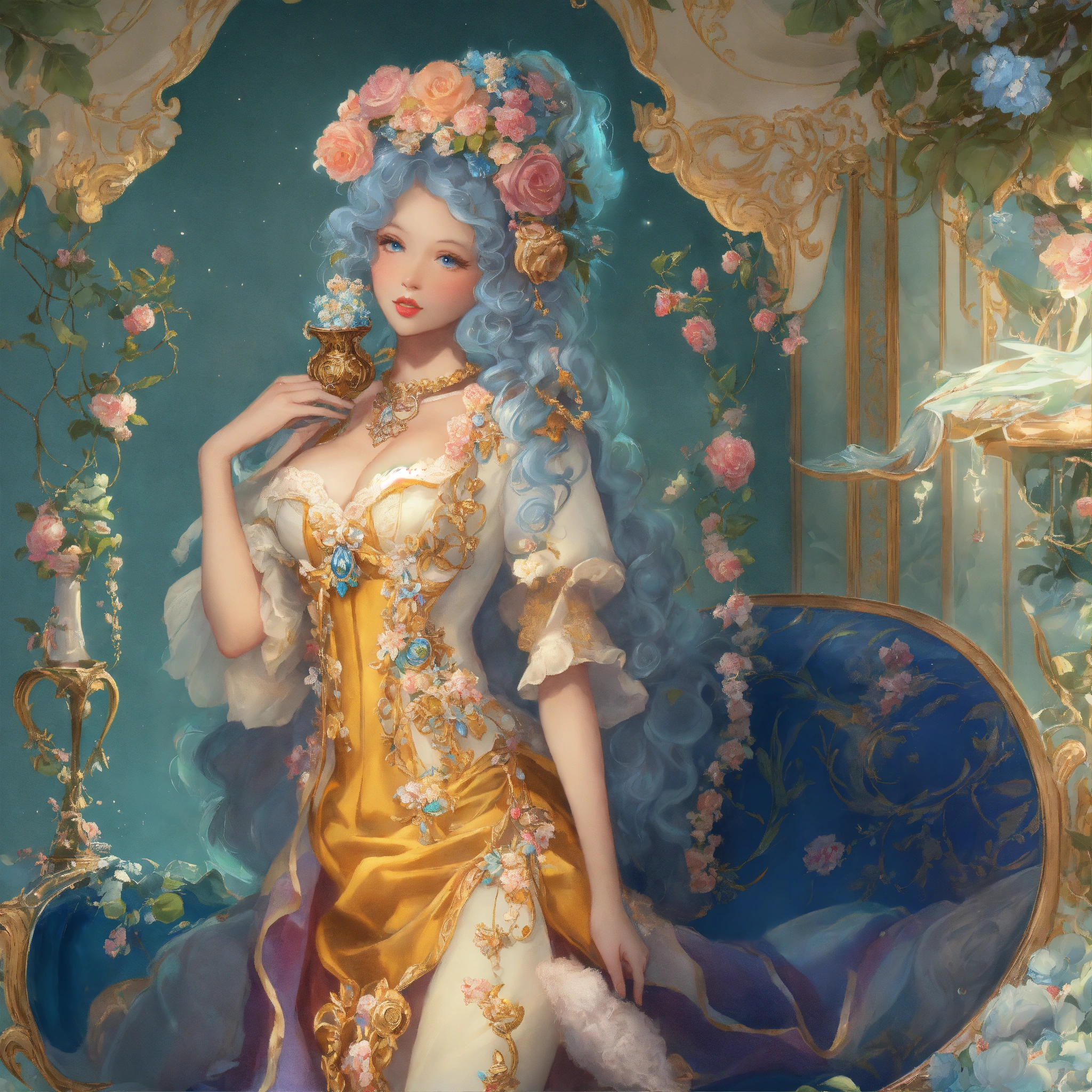 Lexica - Fantasy art, rococo