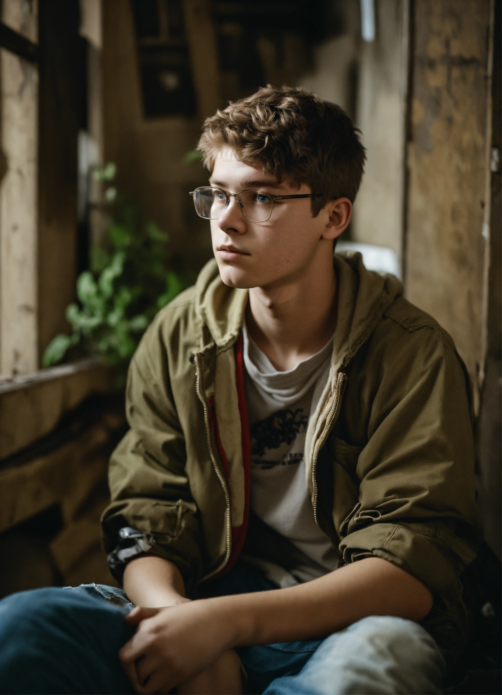 Lexica - 17 year old boy, Russian looking, post apocalypse world ...