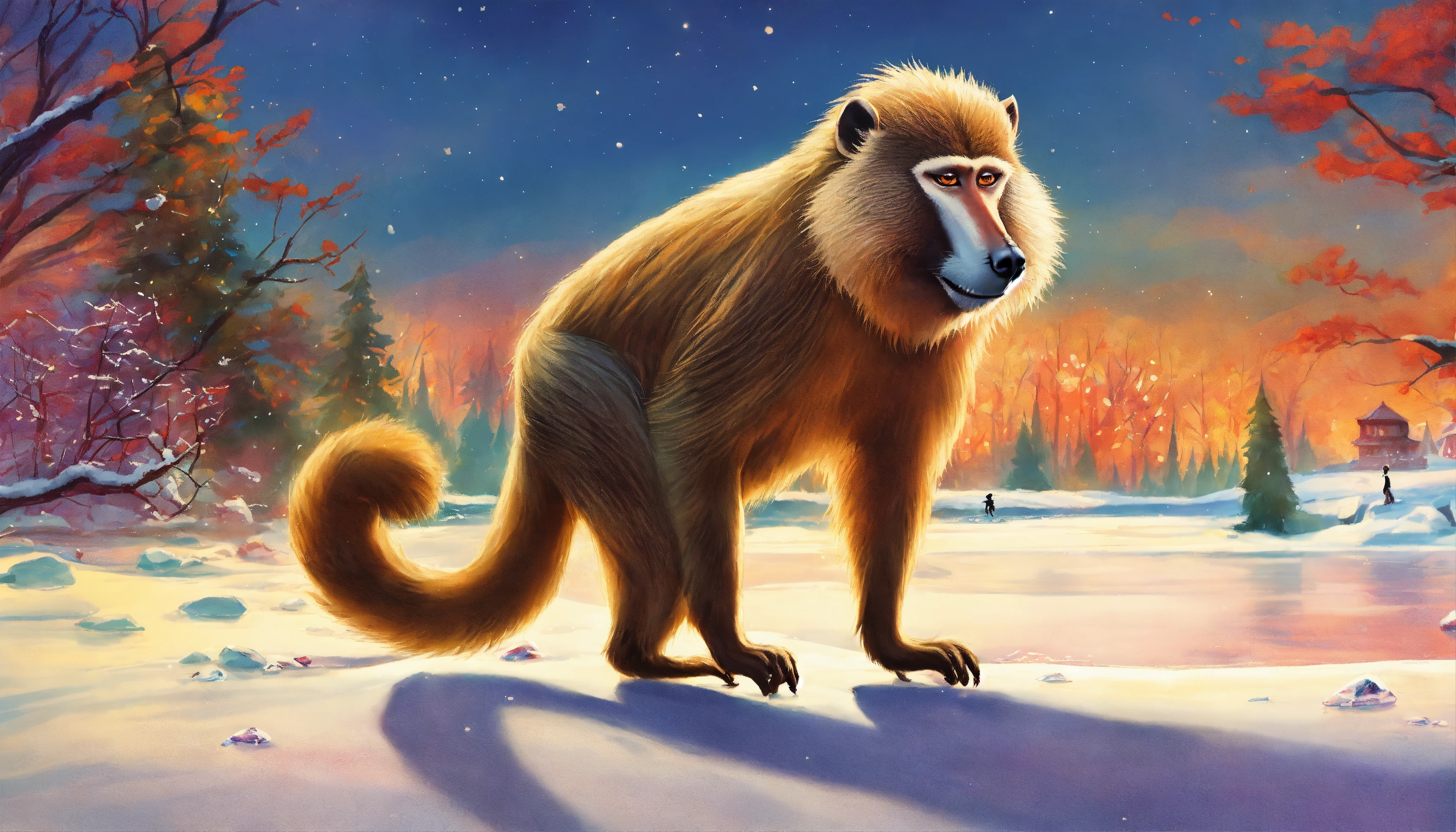 Lexica - Unraveling the Quirky World of Baboons on Ice Skates takes ...
