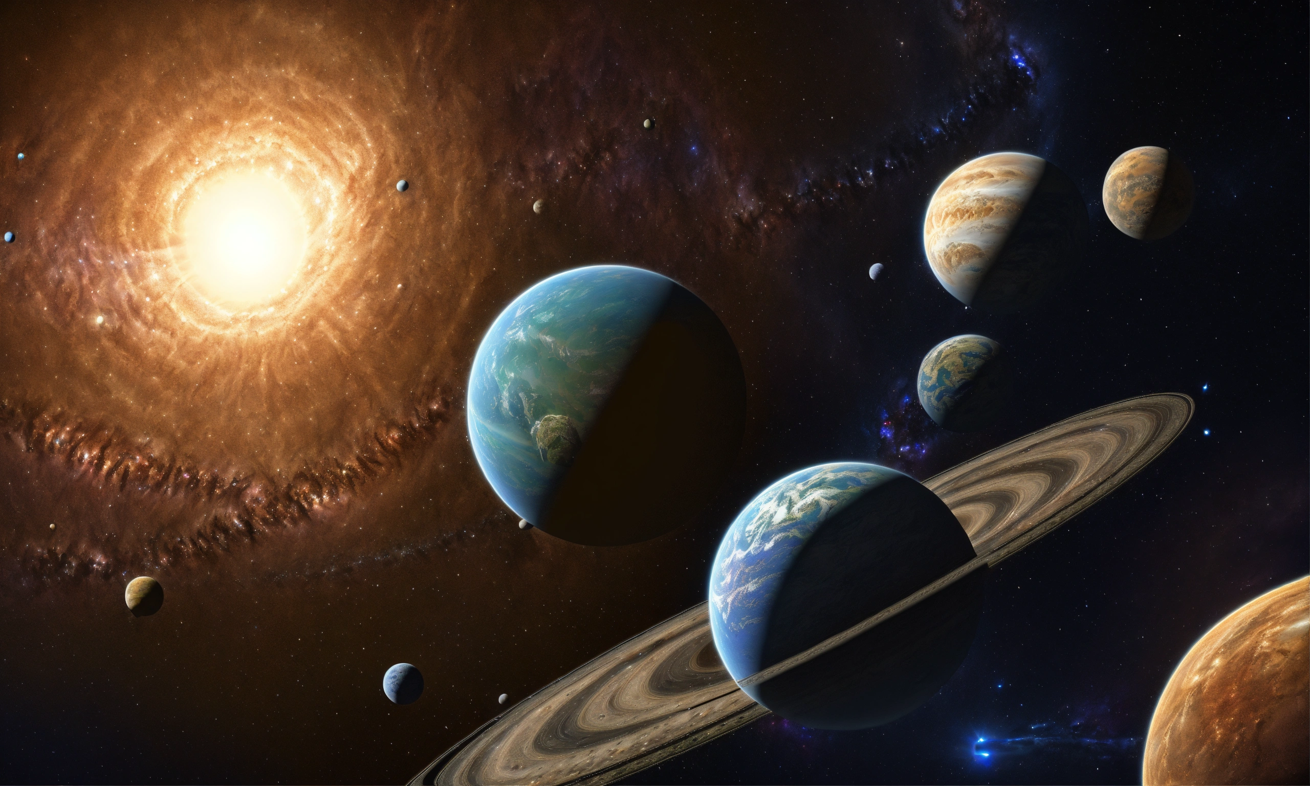 Lexica - Solar system view from the space