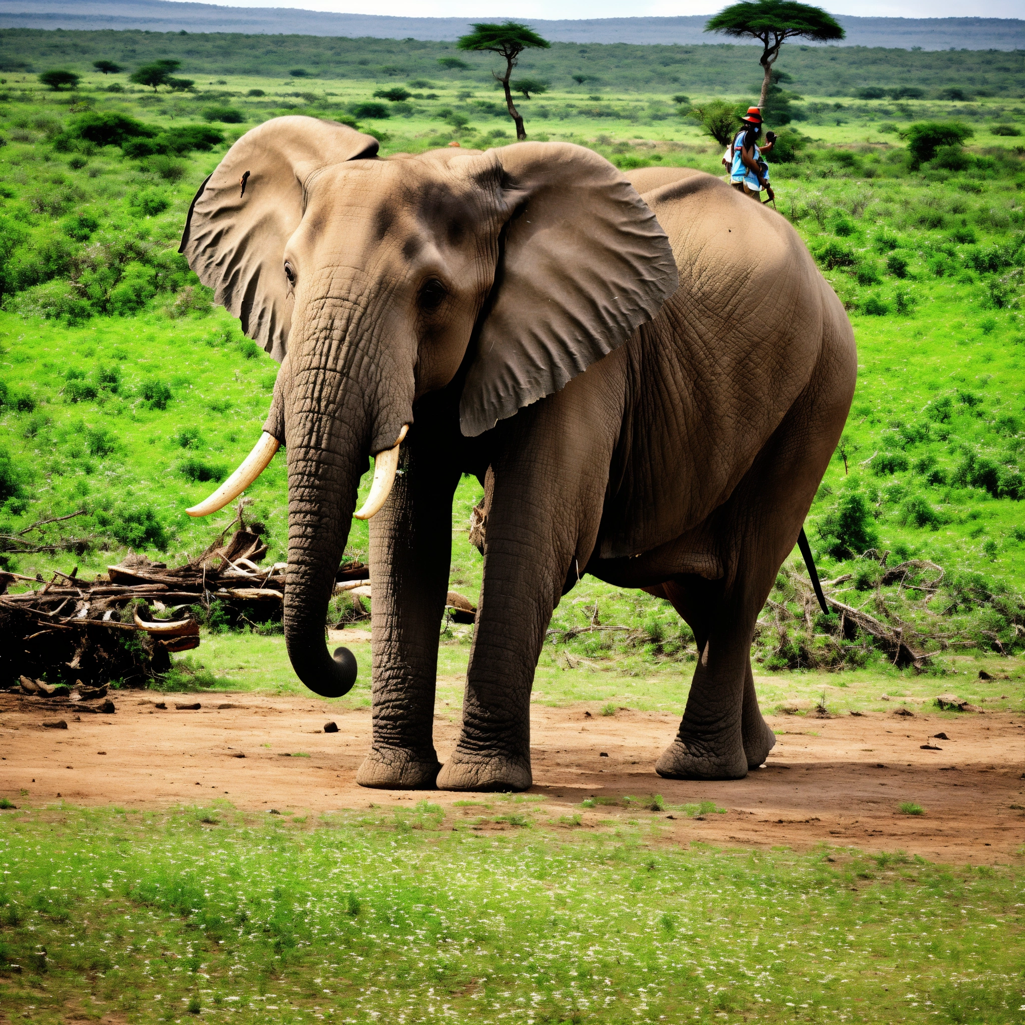 Lexica - ELPHANTS no tusks that were victims of exploitation of ivory