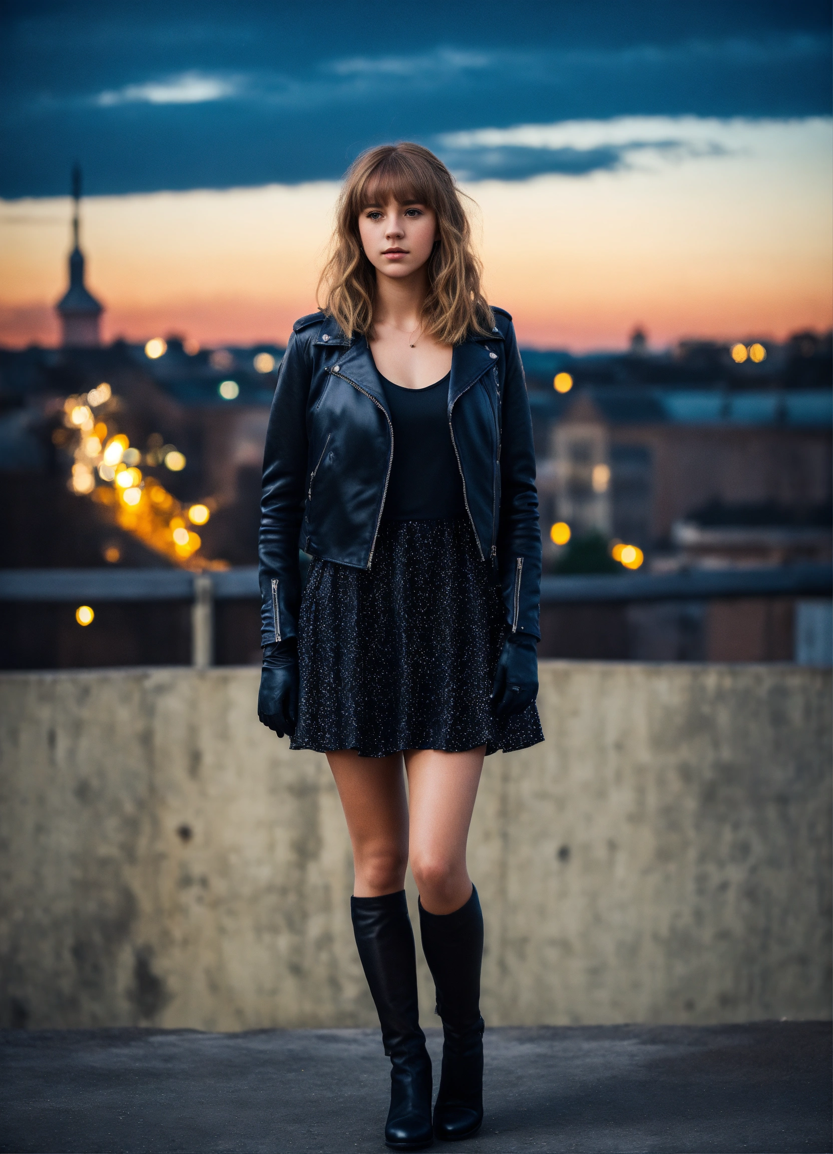 Lexica - A real photo of a 25 year old scandinavian girl with a "Bangs ...