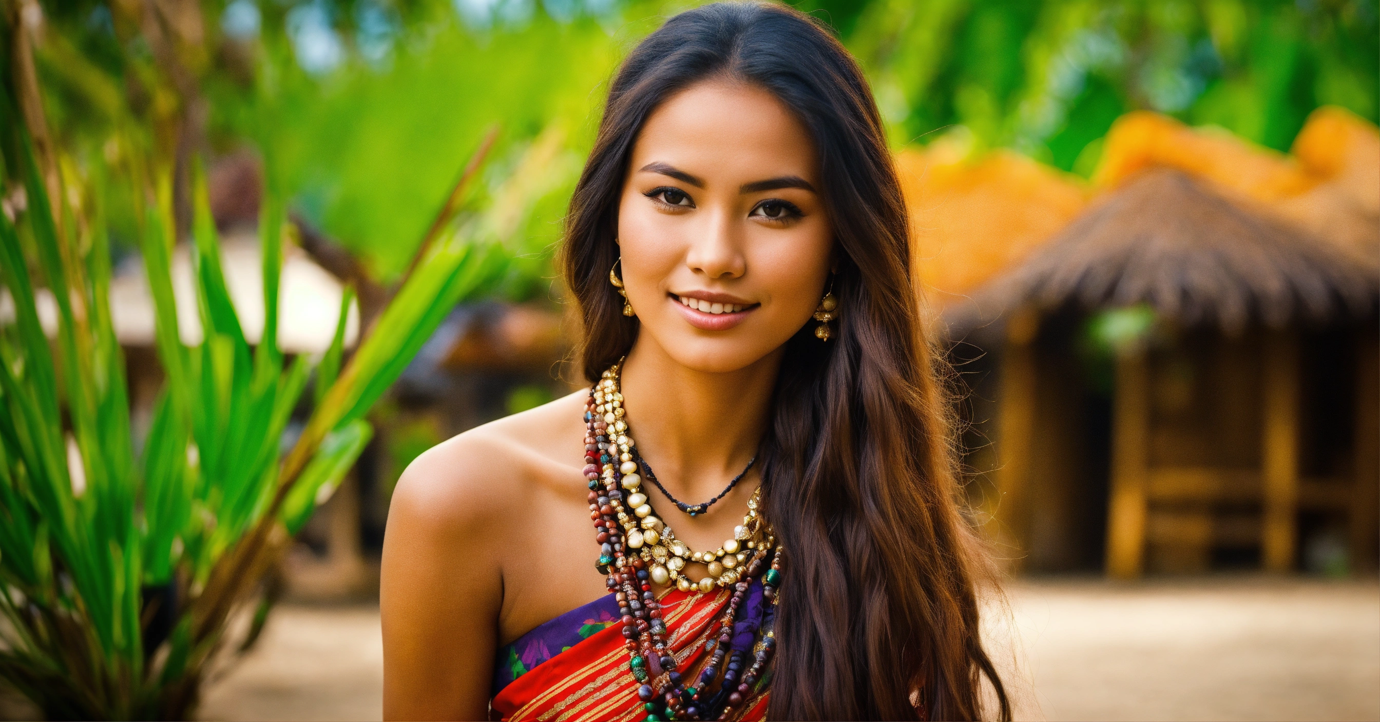 Lexica - Strikingly beautiful young woman, radiant. long face ...