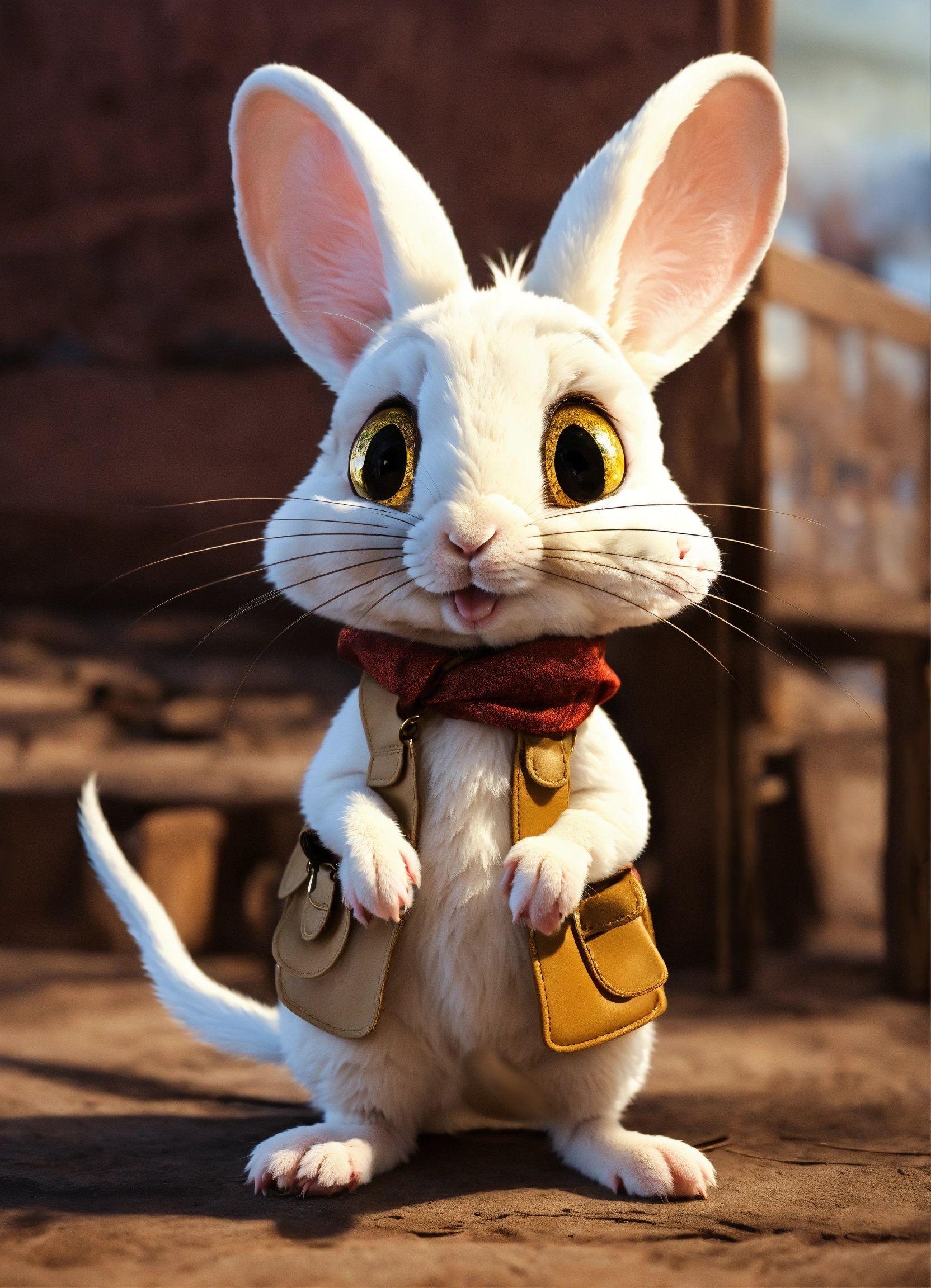 Lexica - Cream the Rabbit as a rat