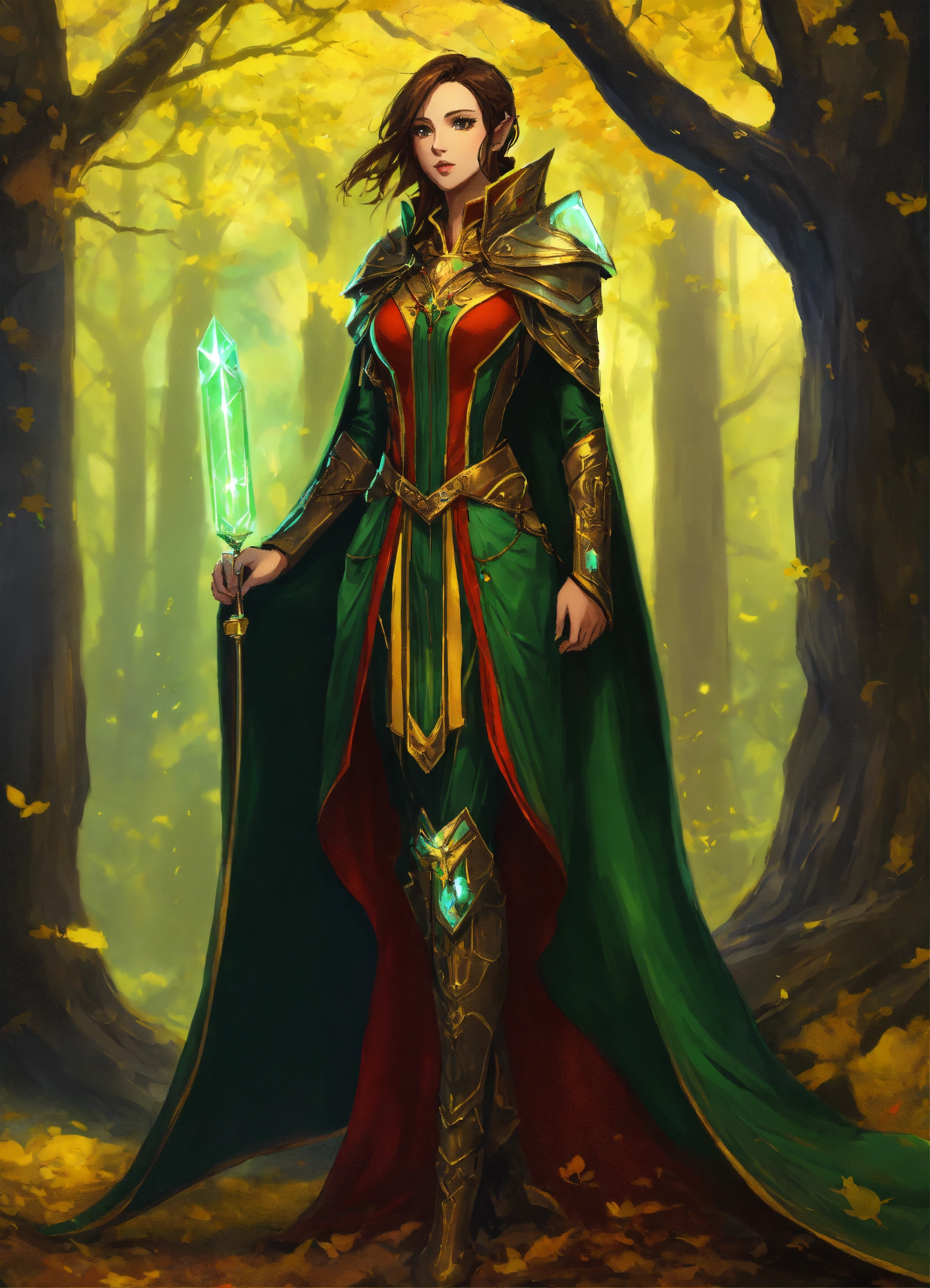 Lexica - Full body drawing of a sci fi high elf, royalty, princess ...