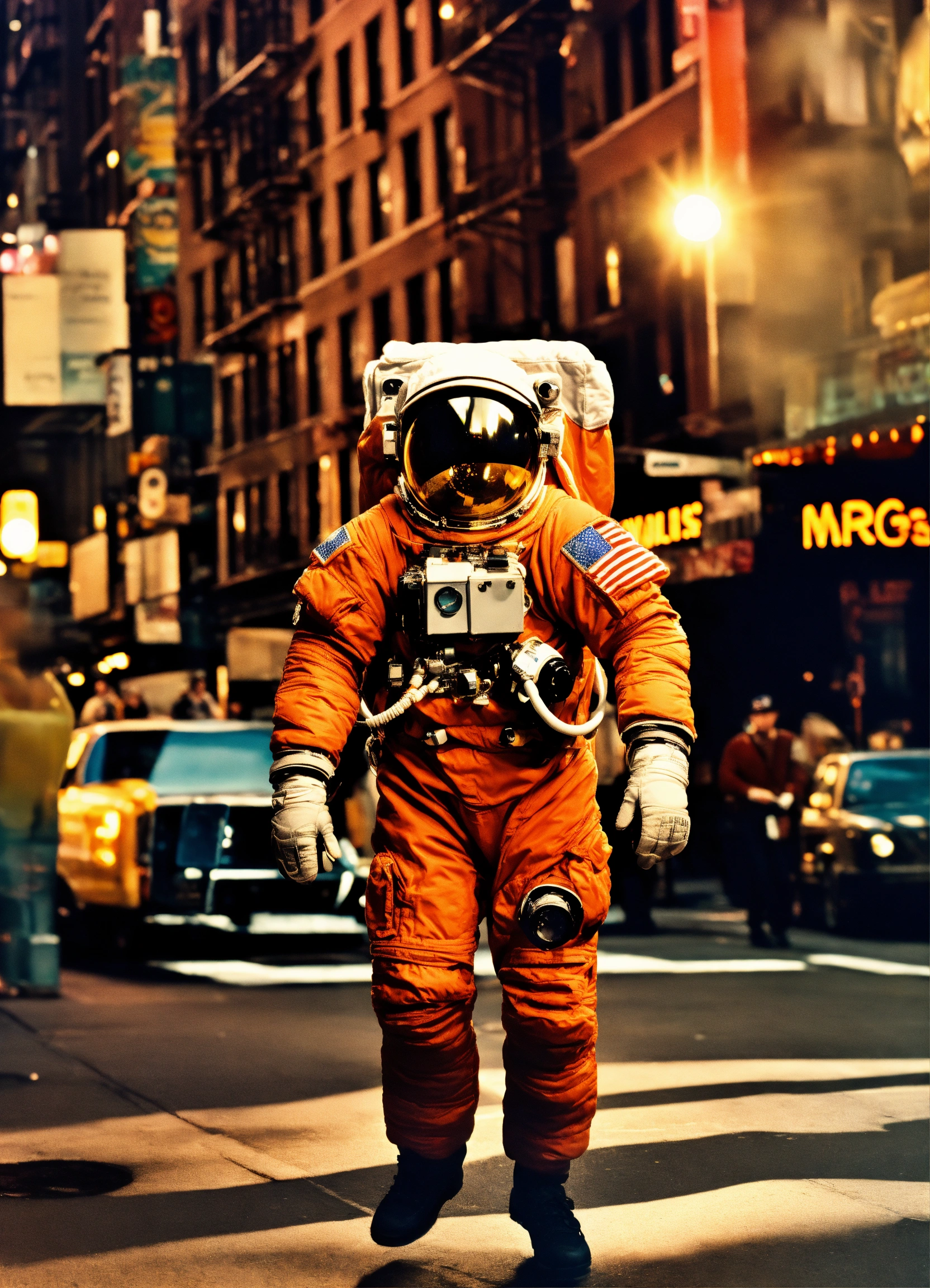 Lexica - Render an image in the photographic style Weegee of an apollo ...