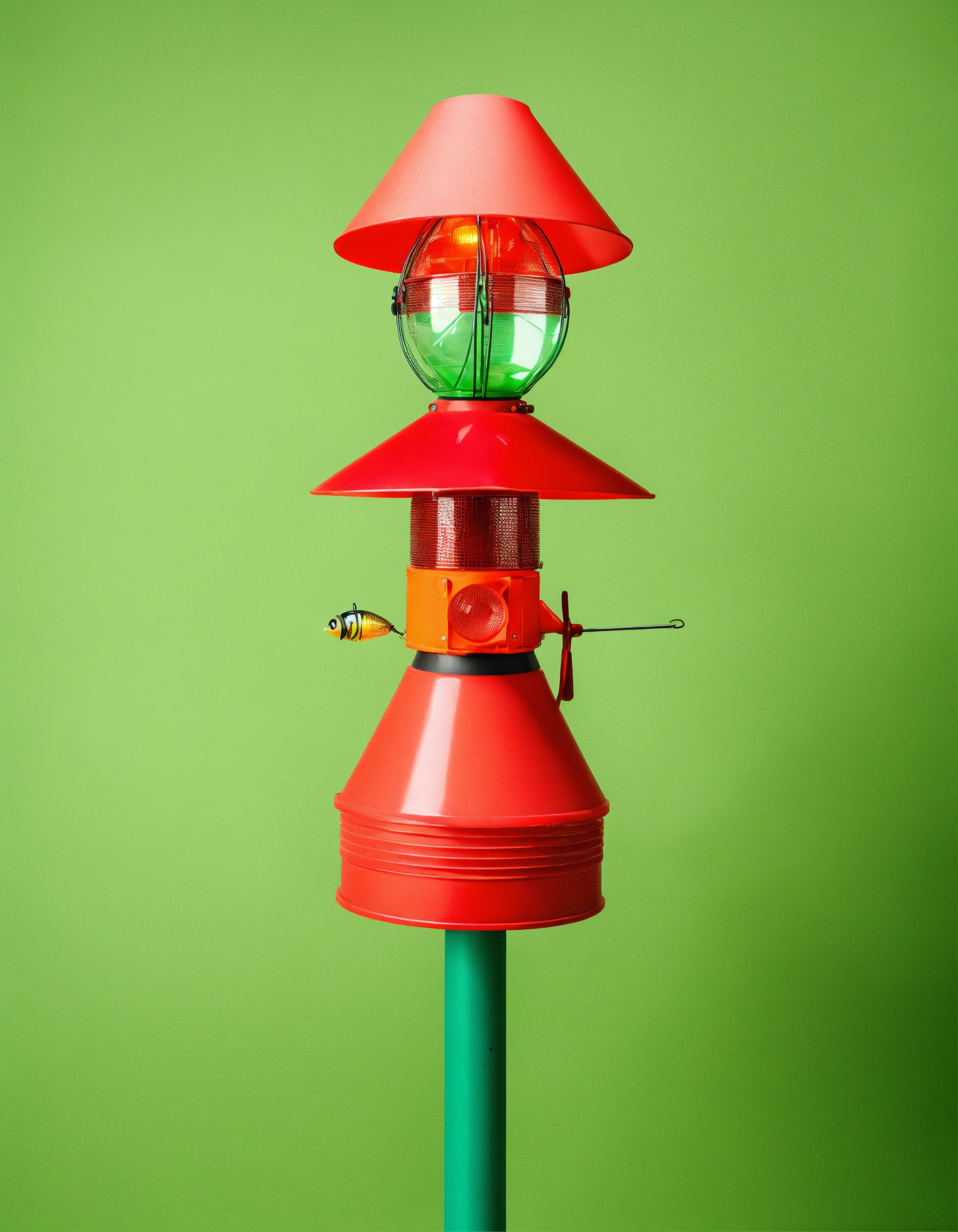 Lexica - Objects suspended in the air red traffic light, danger sign ...