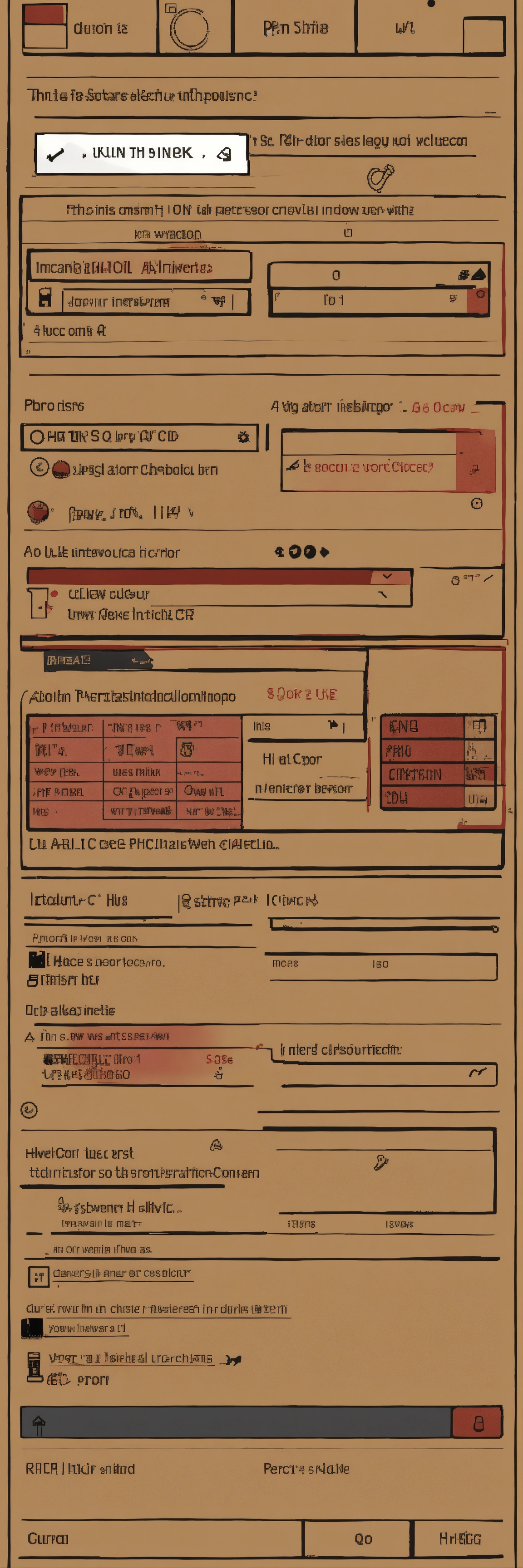 Lexica - Punk user interface