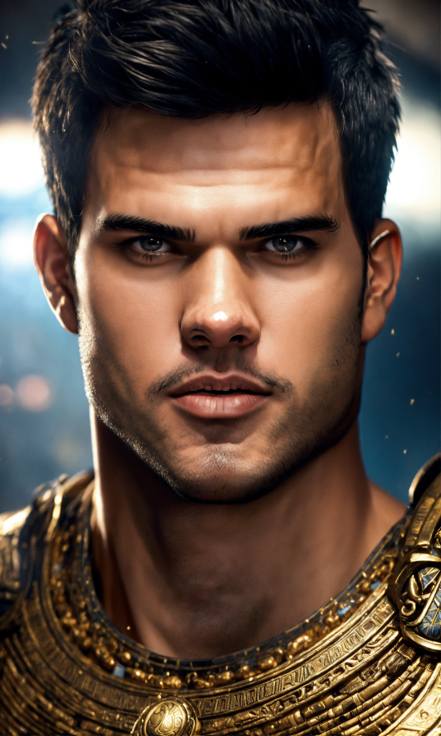 Lexica - Taylor Lautner like Osiris Egyptian god ultra realistic like a ...