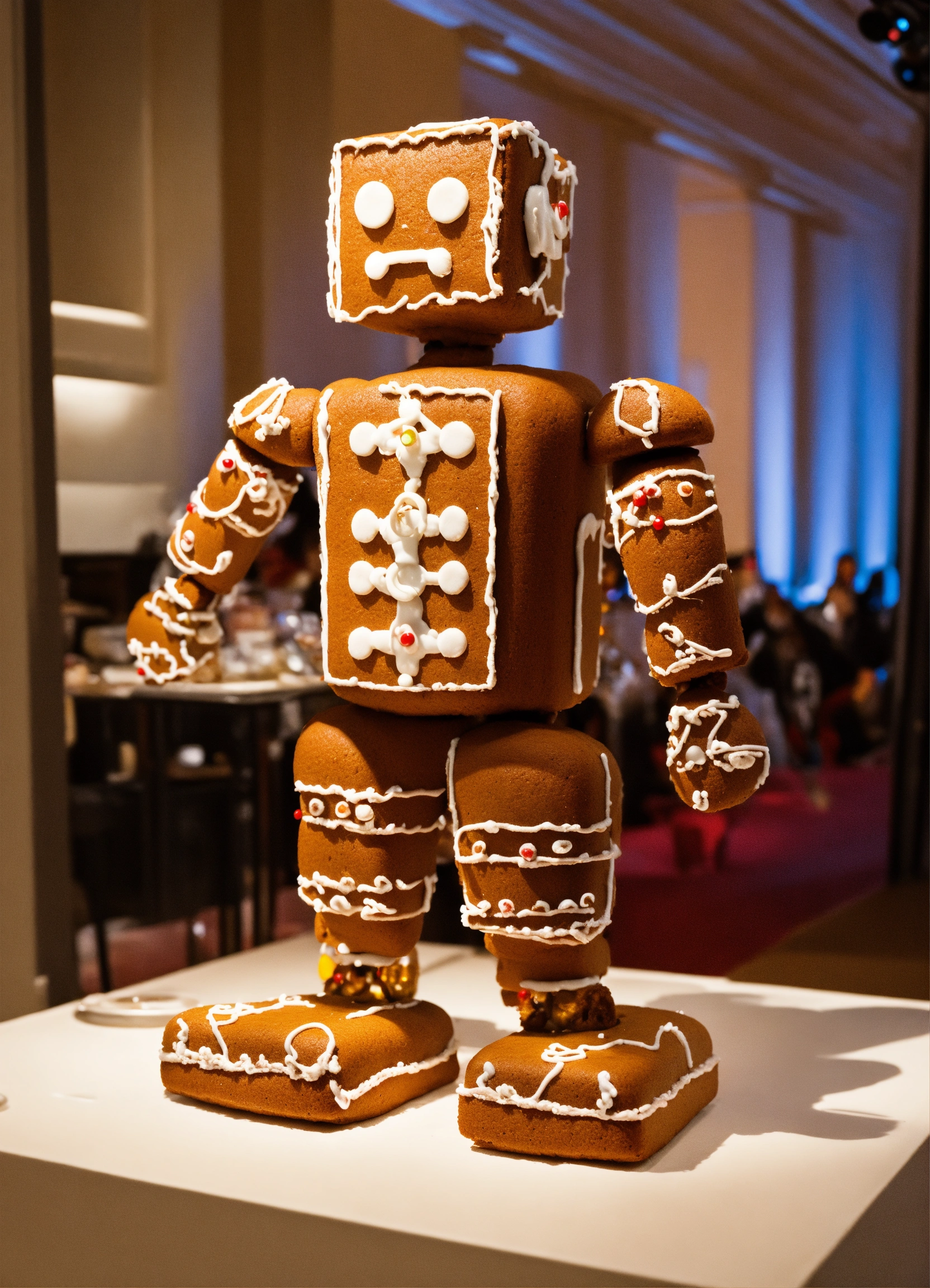 Lexica - Robotic gingerbread man
