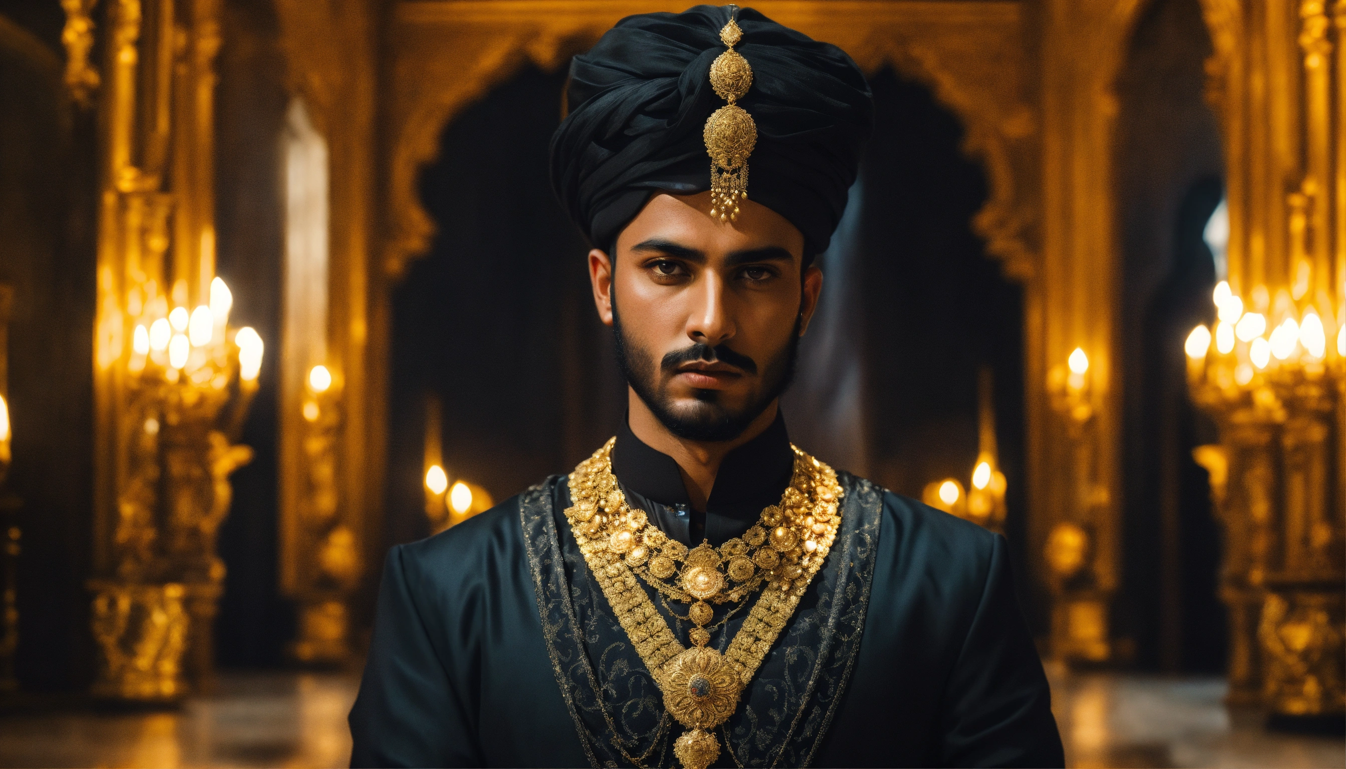 Lexica - Dark, mysterious and dramatic portrait of a young handsome ...