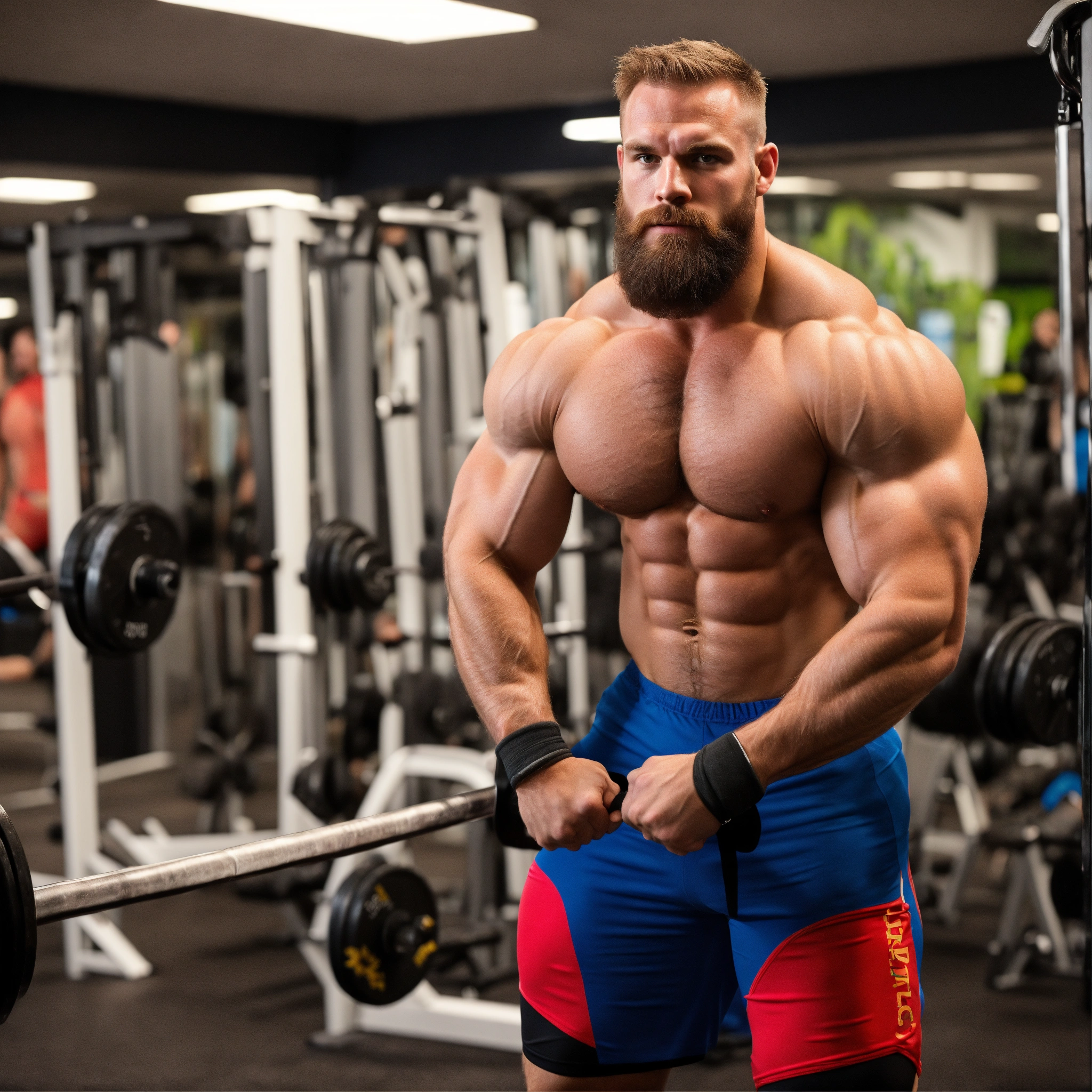 Lexica - 30-year-old hairy Swedish man with big muscles, big ...