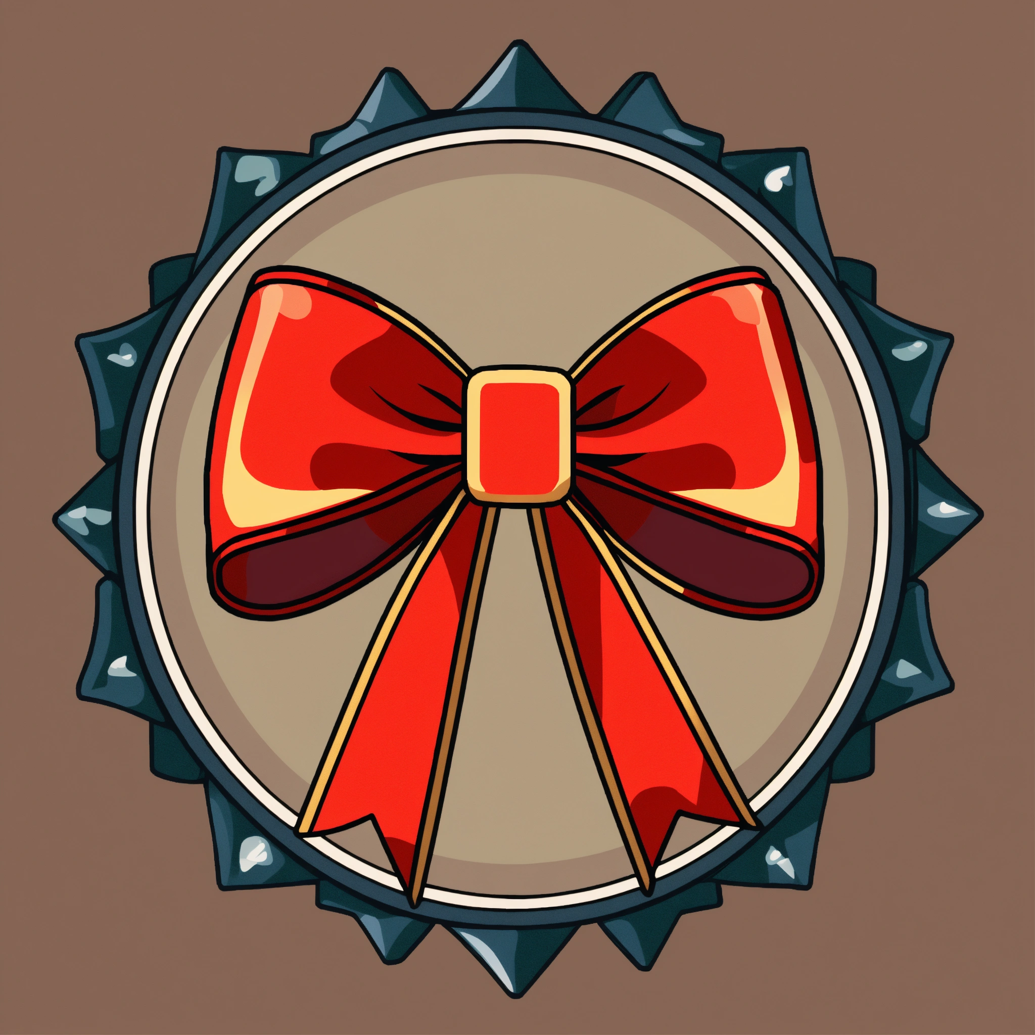 Lexica - Bow icon, for card game icon, transparent background