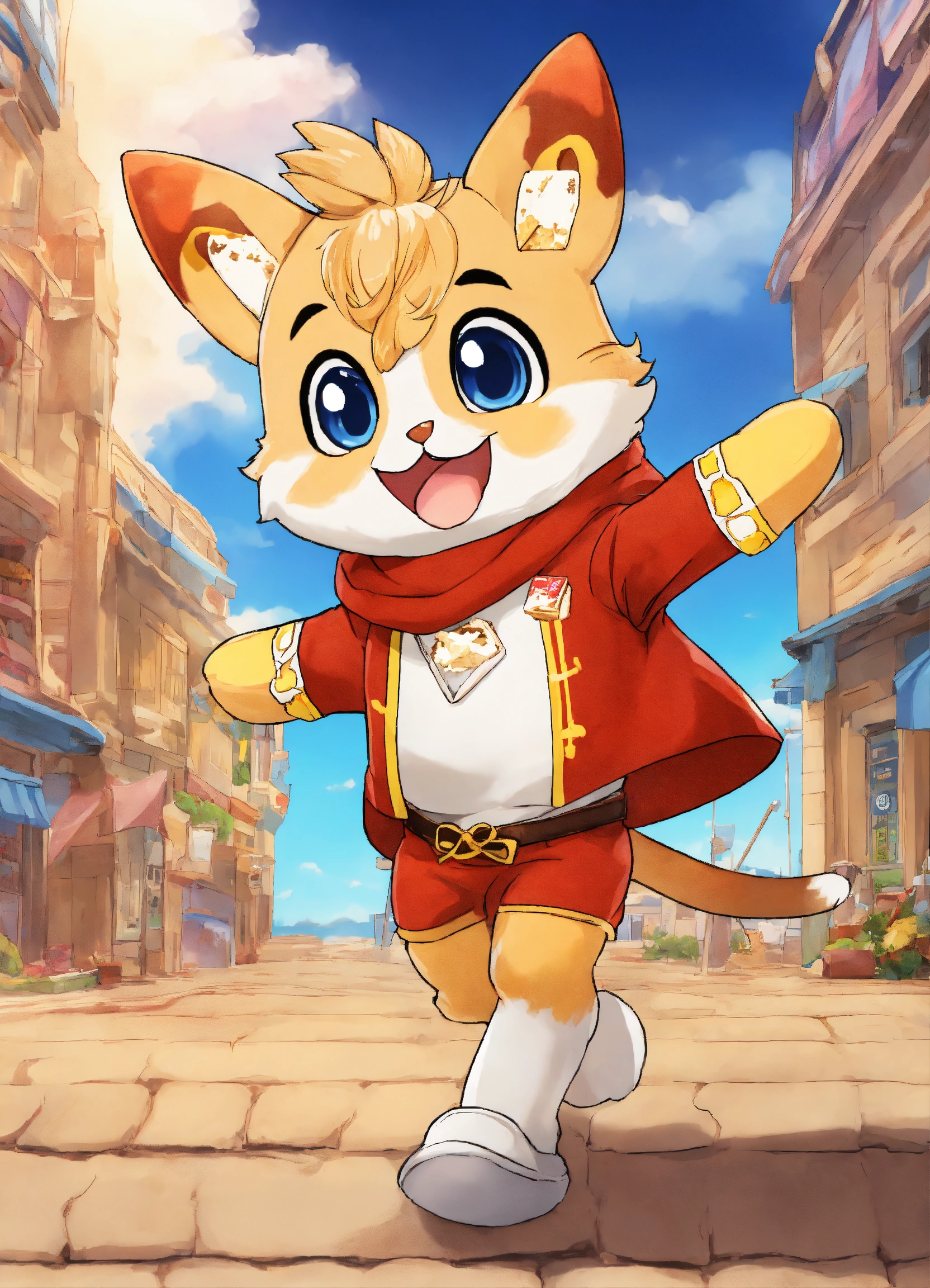 Lexica Cinnamon Toast Crunch mascot as anime