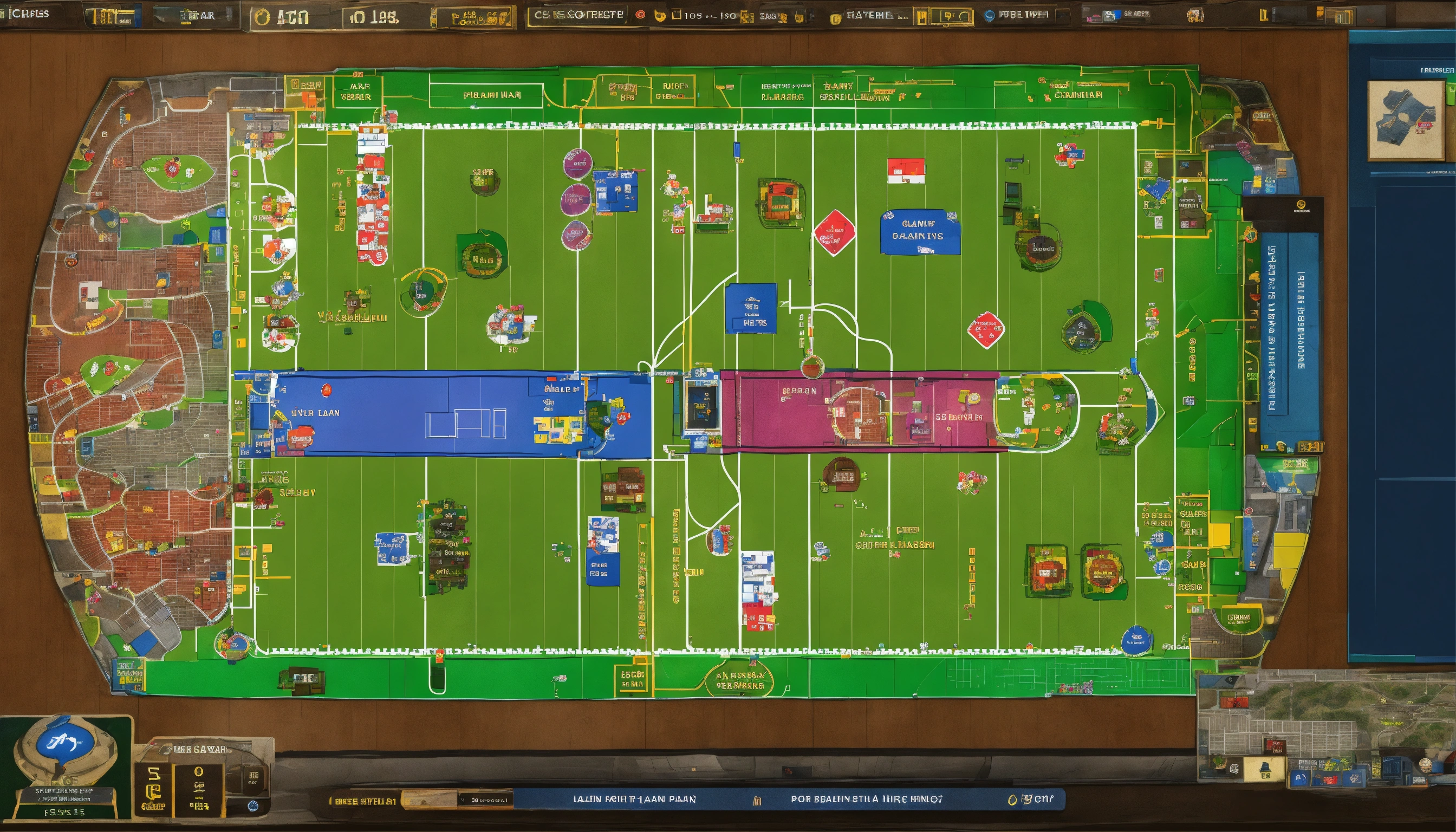 Lexica - Layout design for Game Planning