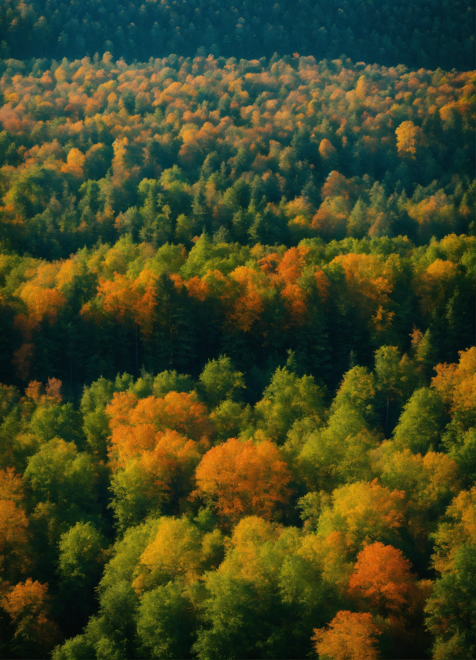 Lexica - A forest seen from the sky