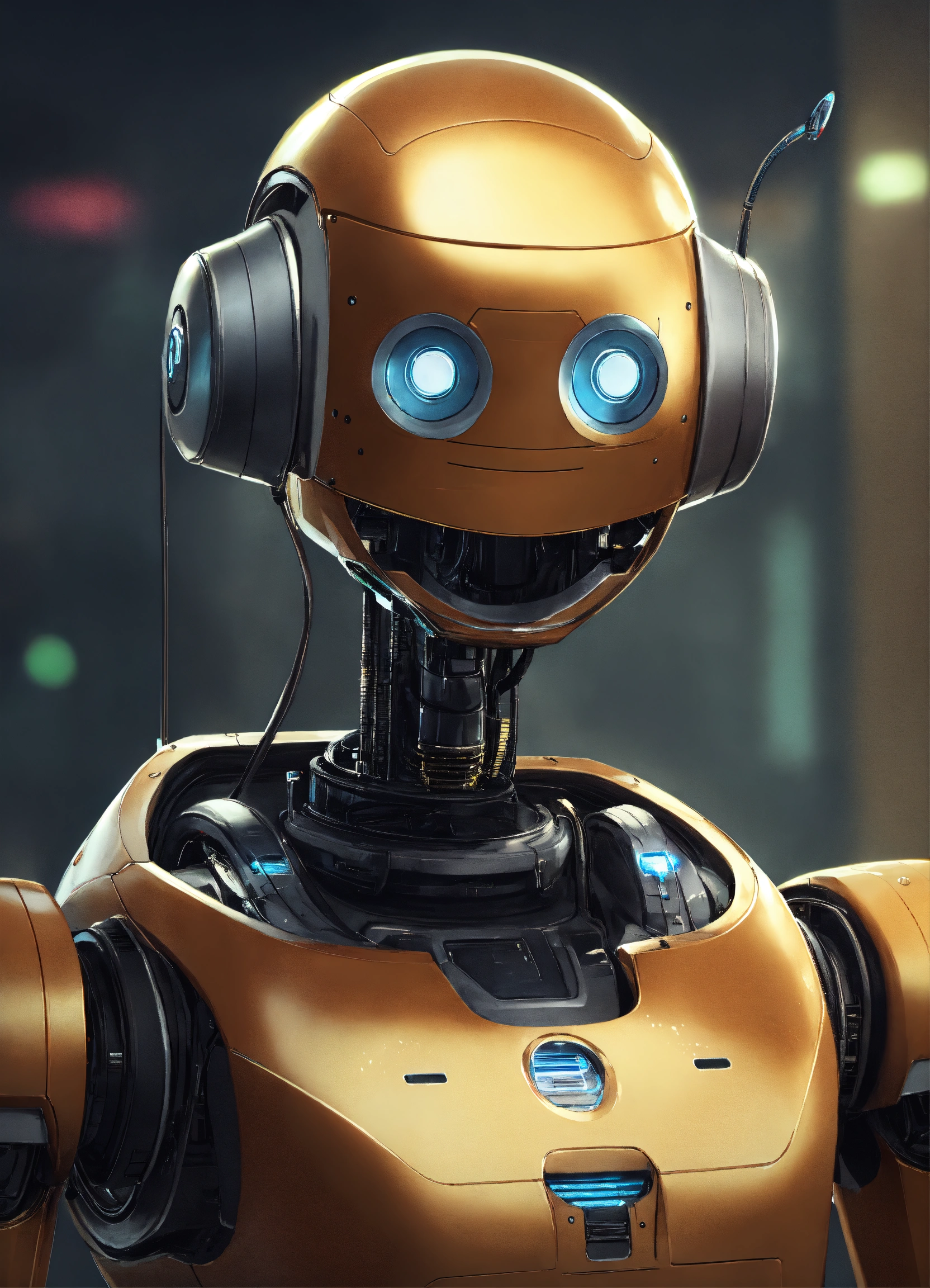 Lexica - Smiling robot