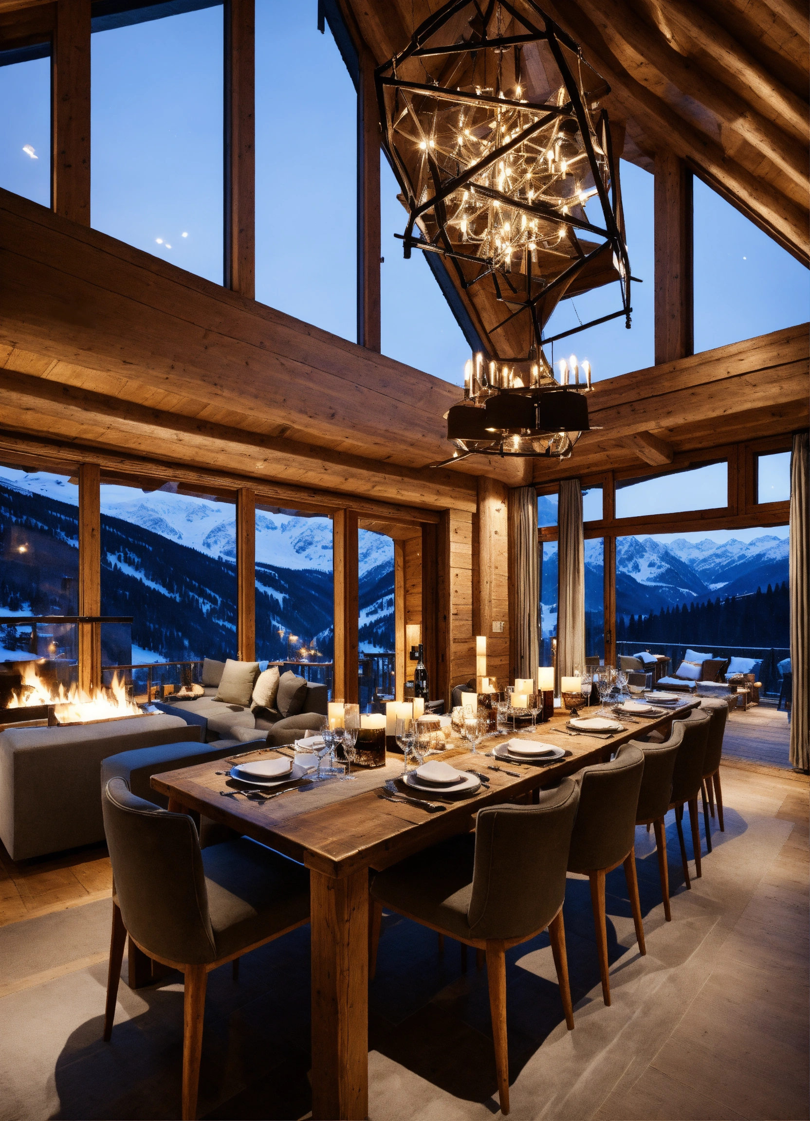 Illustration of Luxury Apartments With Private Ski-In Ski-Out Access