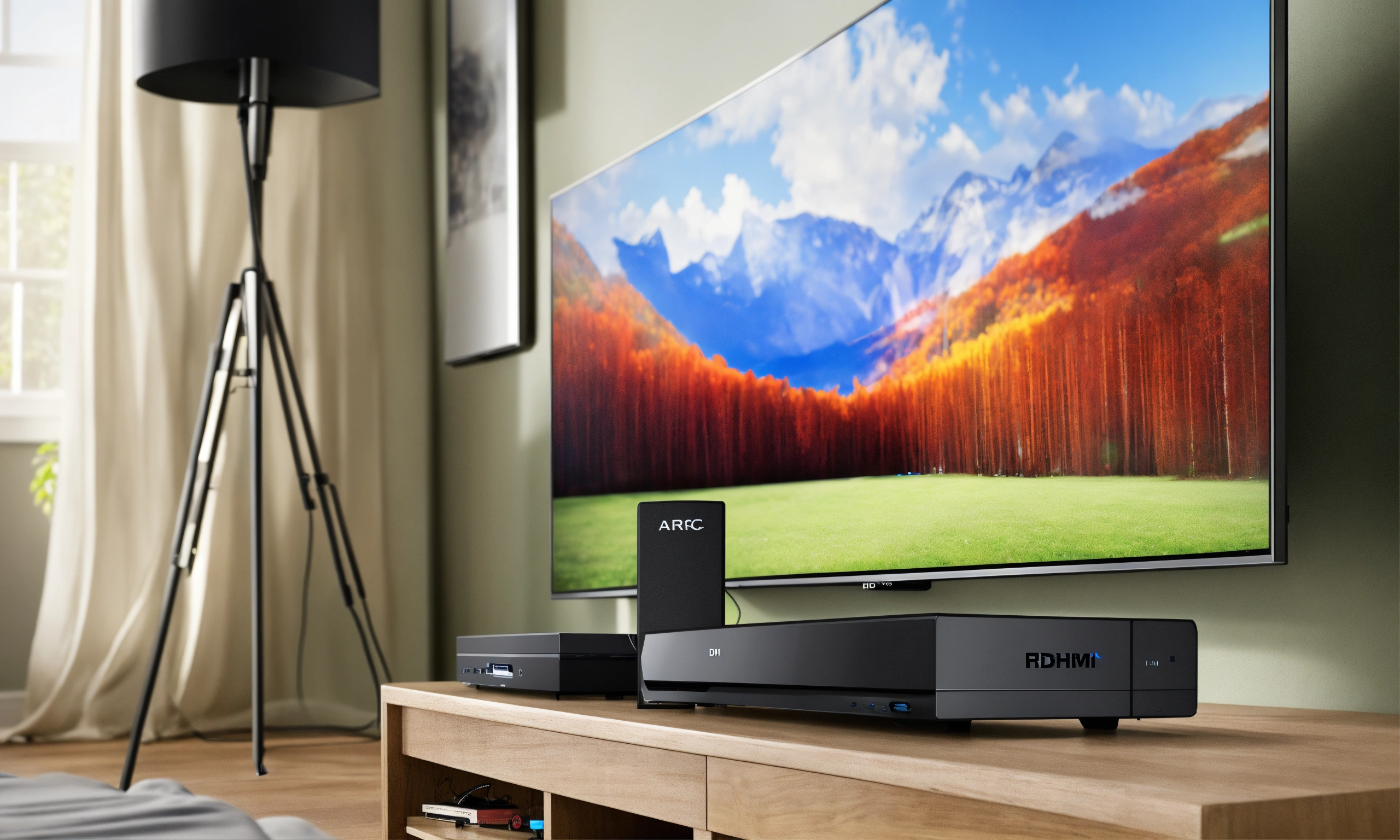 Lexica - Visualize an HDMI ARC connection, with a TV and a soundbar ...