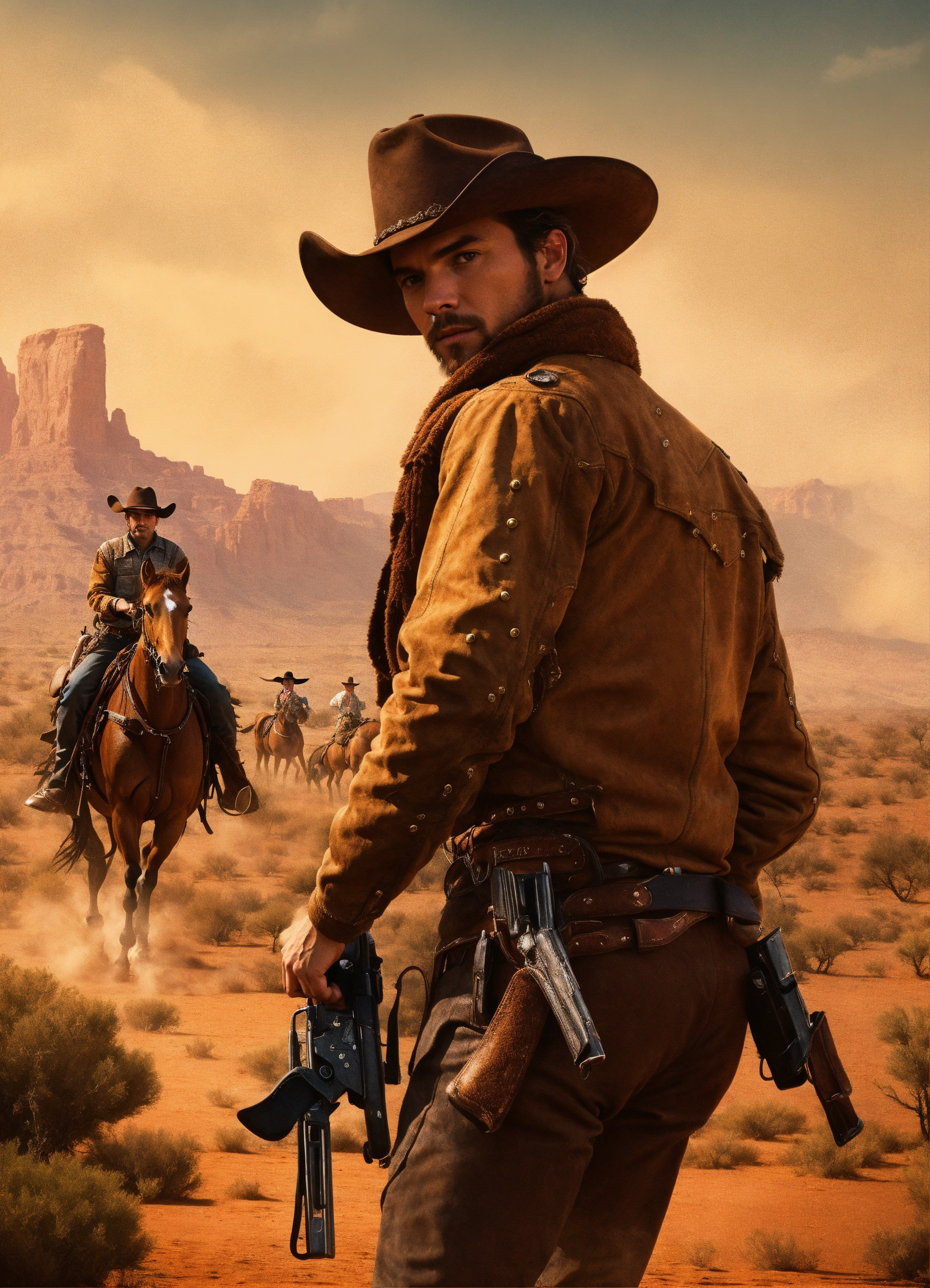 Lexica - West world cowboy