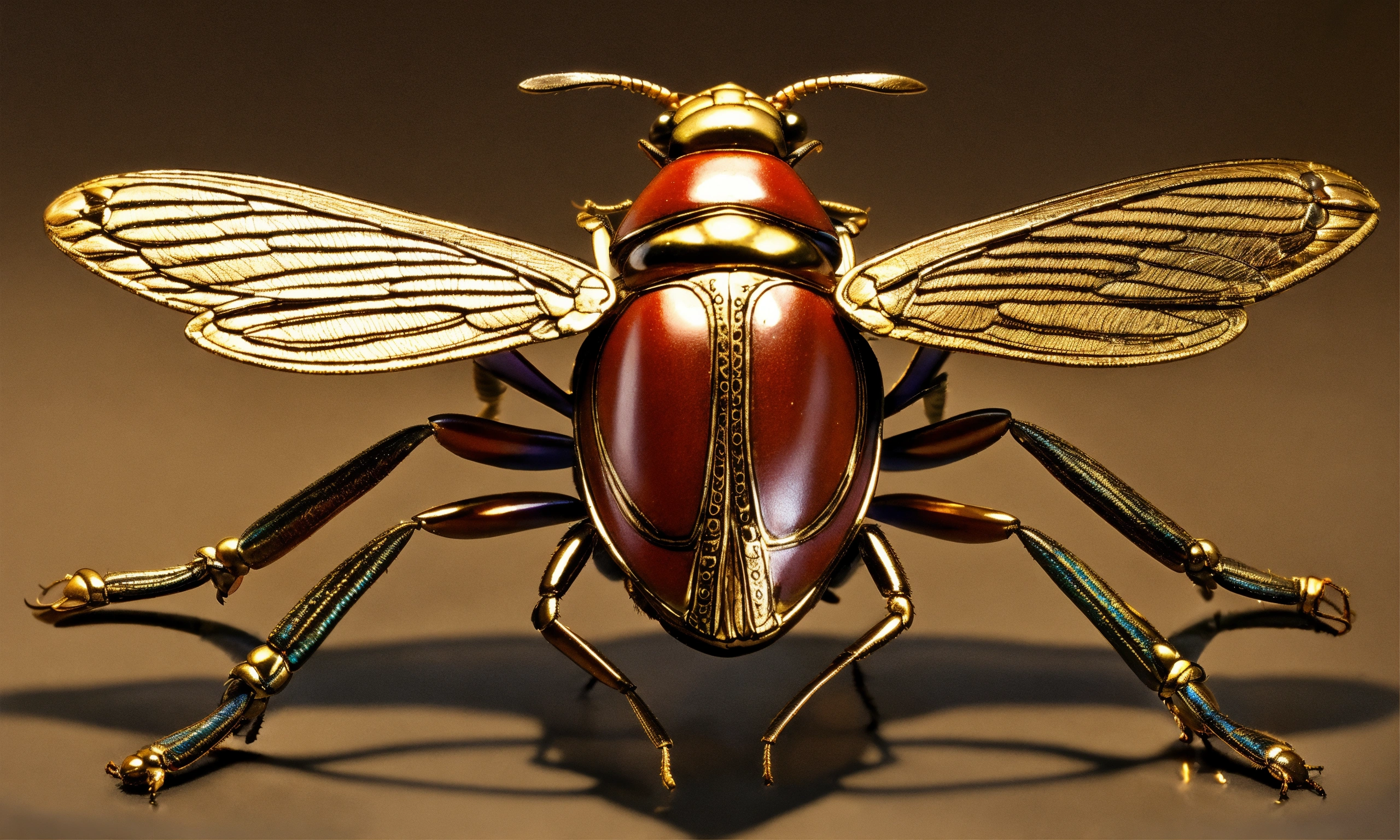 Lexica - Ancient egypt beetle sculpture with extended wings intrincated ...