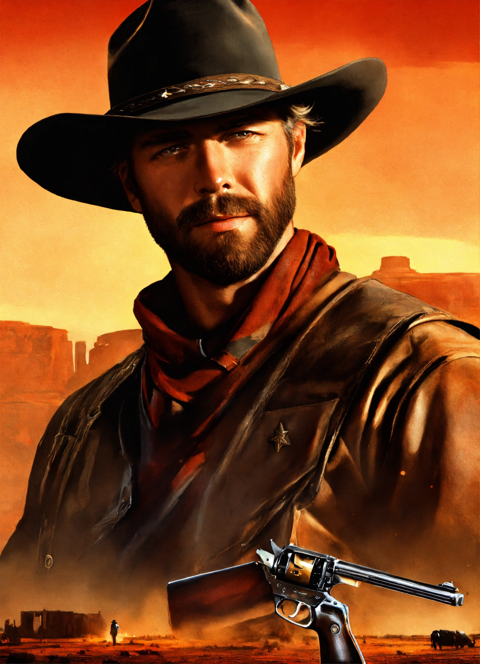 Lexica - West world cowboy