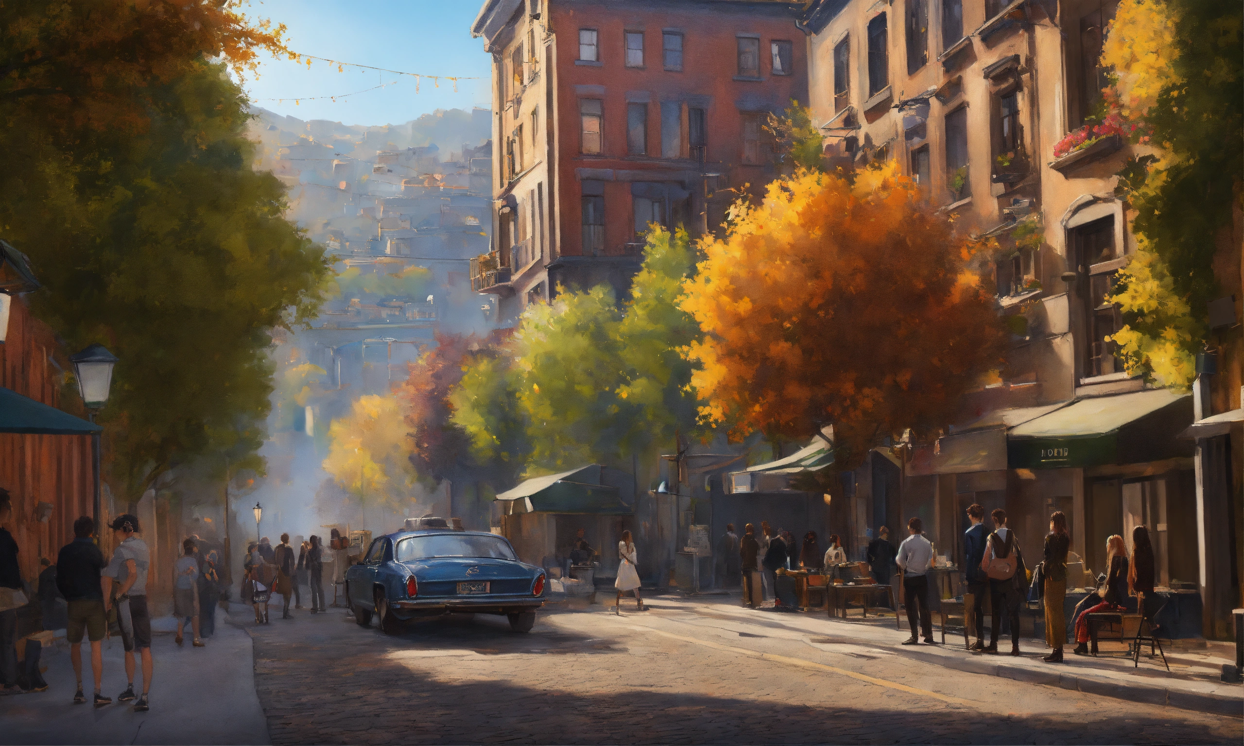 Lexica - Craft an ultra-realistic painting based on authentic scenes ...